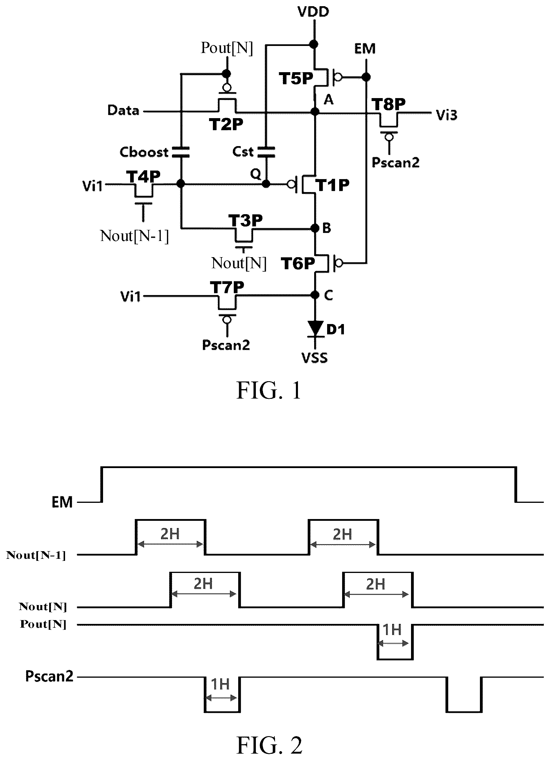 Patent US12361851 — Gate drive circuit and display panel — Figure 1