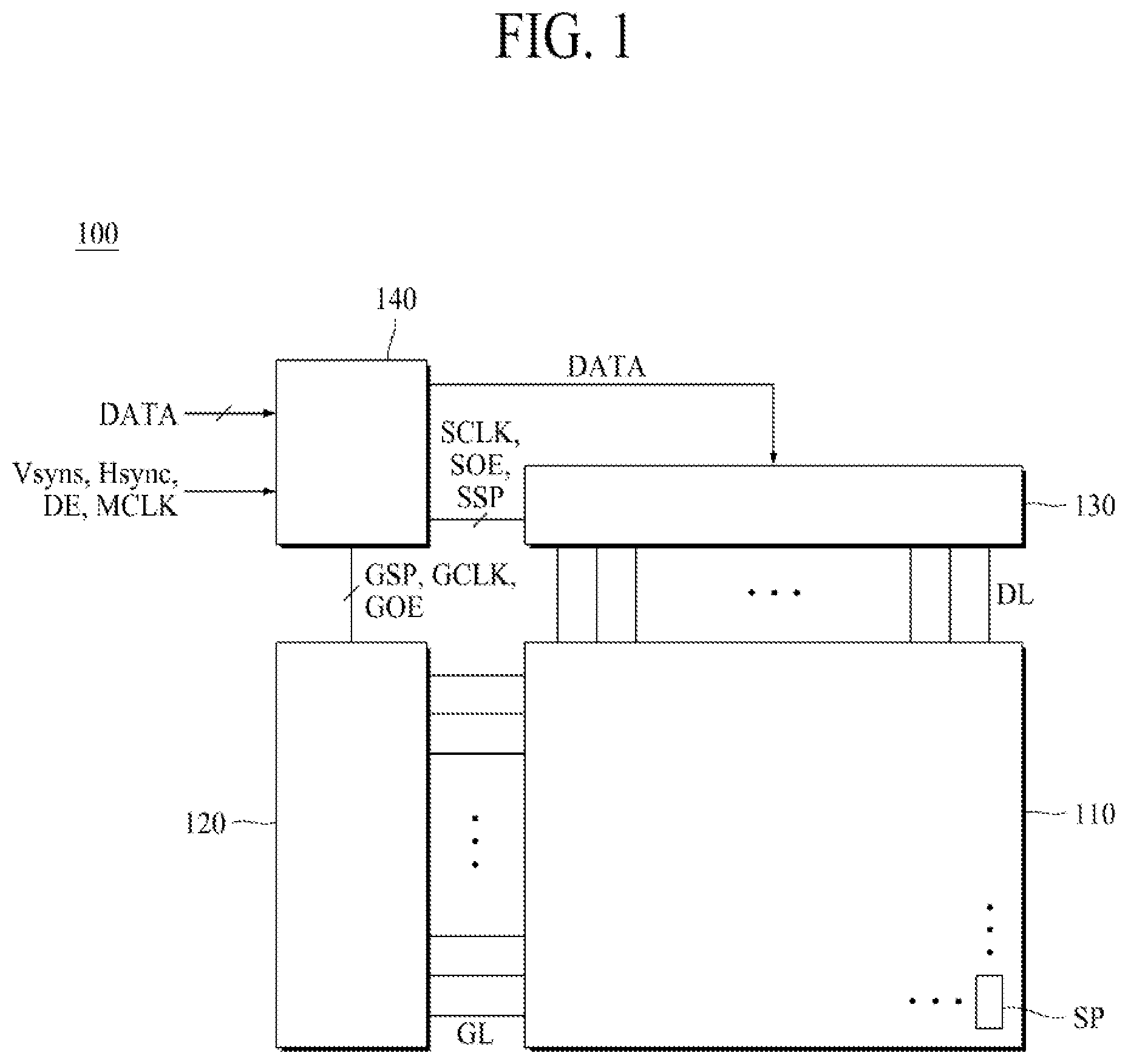 Patent US12361861 — Display apparatus — Figure 1