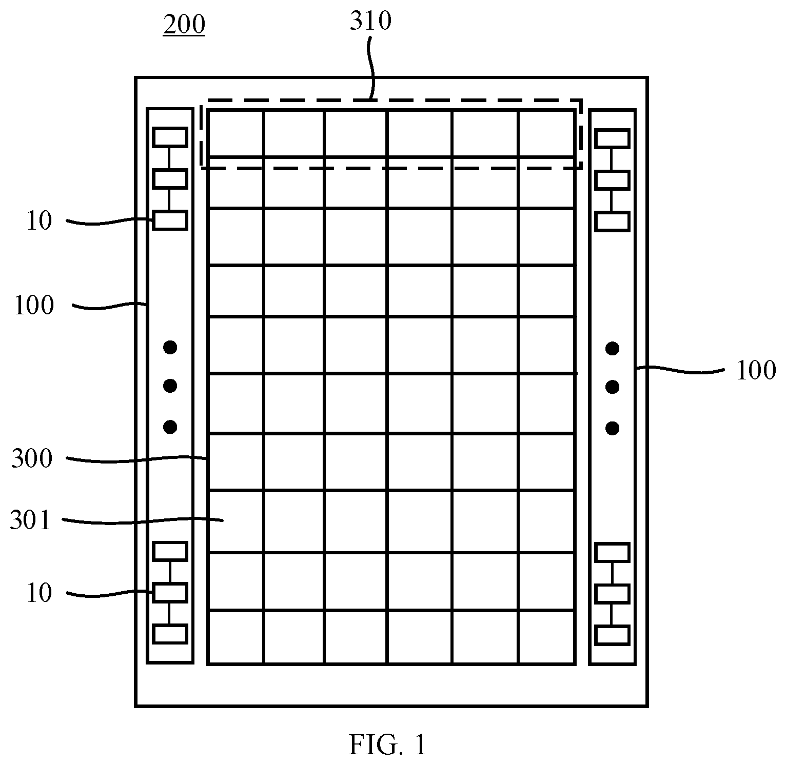 Patent US12361881 — Display panel and display device — Figure 1