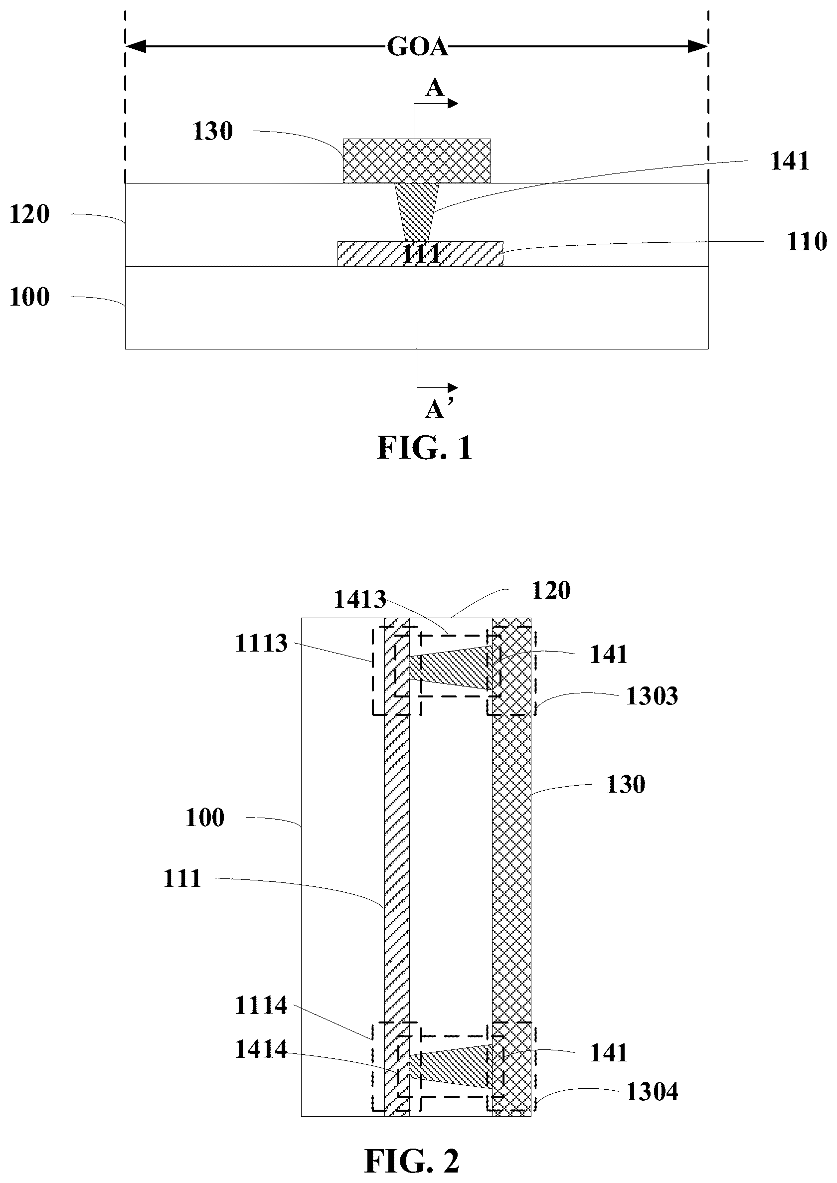 Patent US12361889 — Display substrate, display panel, display apparatus, and method of fabricating display substrate — Figure 1
