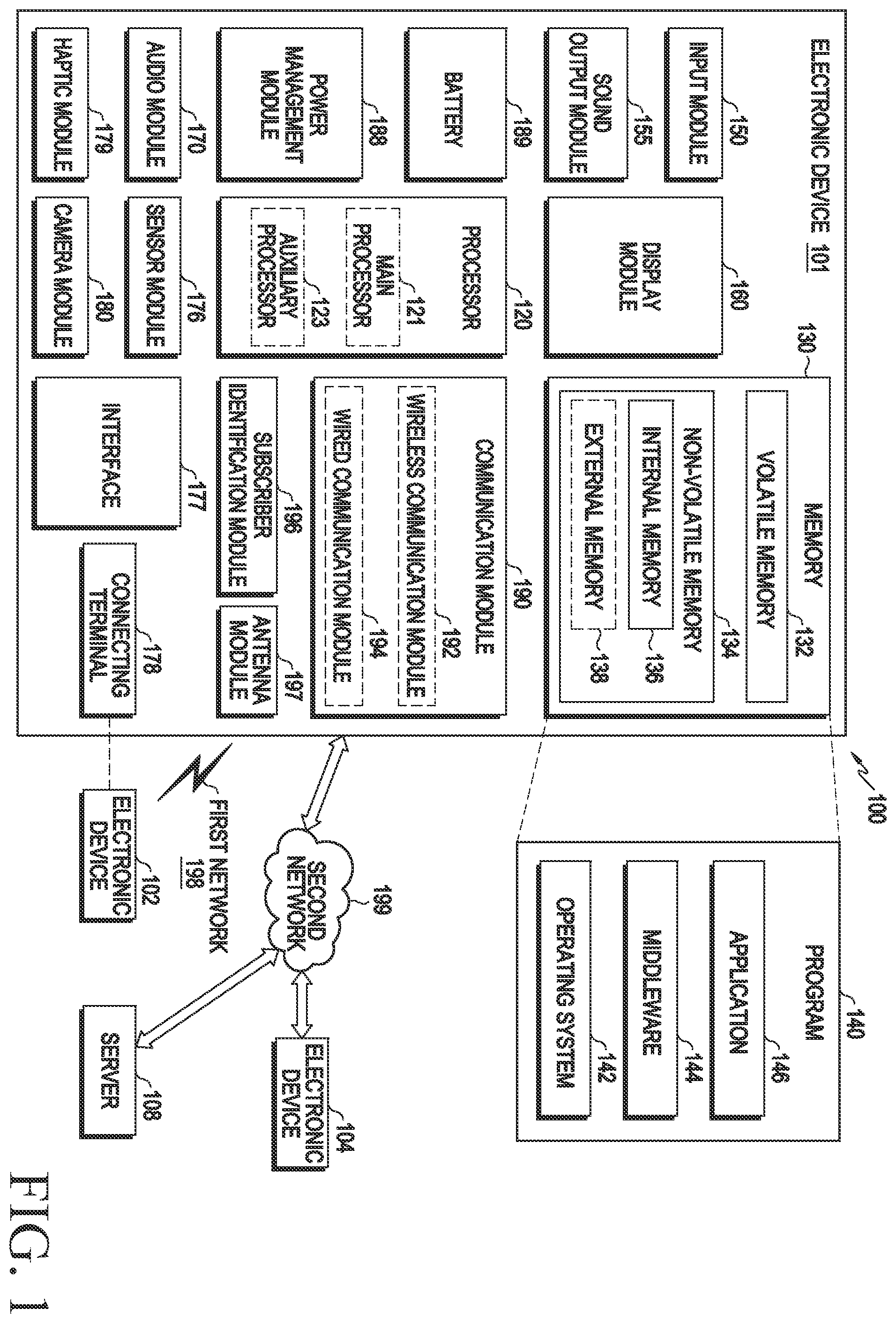 Patent US12361893 — Electronic device for displaying content on basis of plurality of scanning rates and operating method therefor — Figure 1