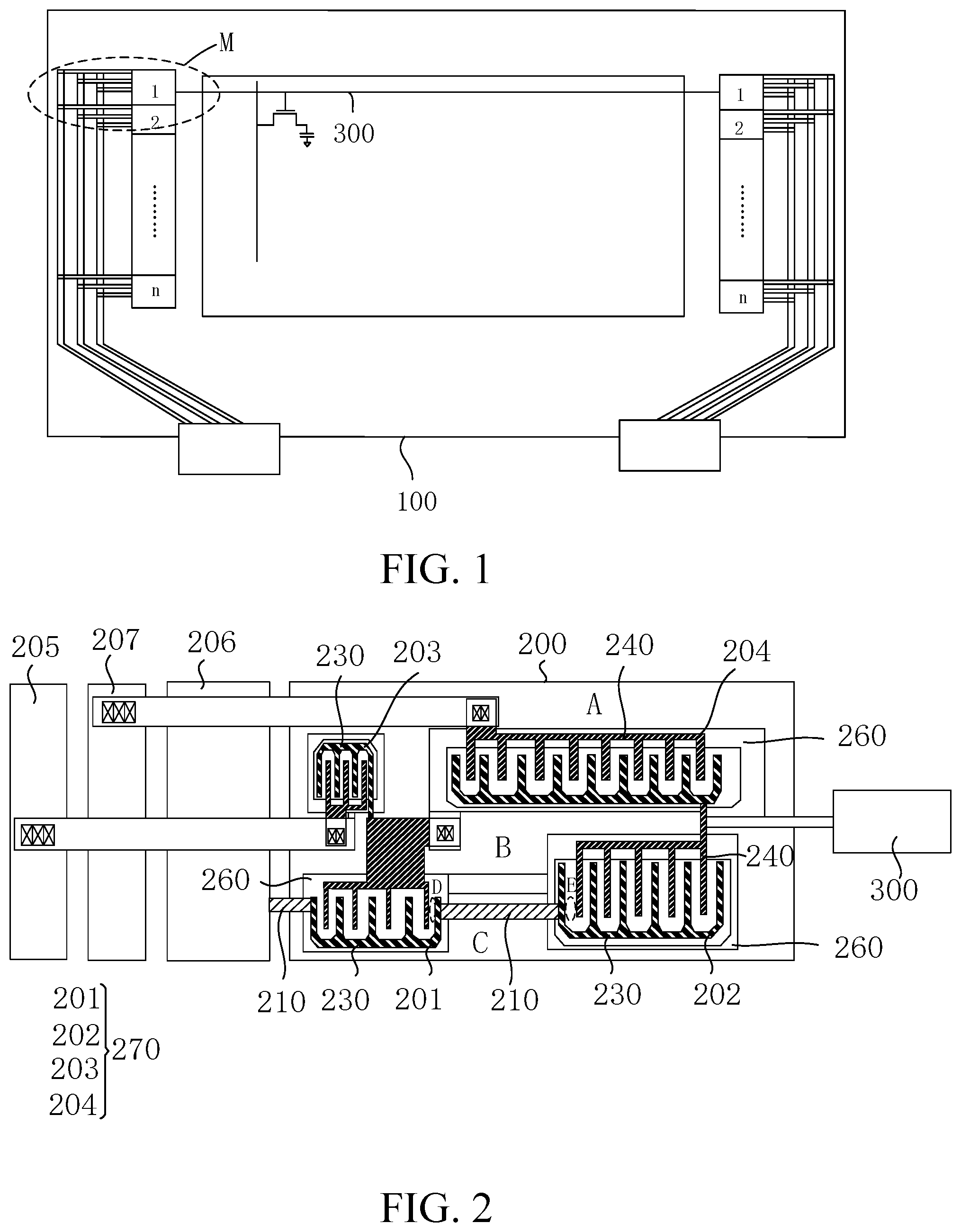 Patent US12361904 — Control switch of driving circuit, array substrate and display panel — Figure 1