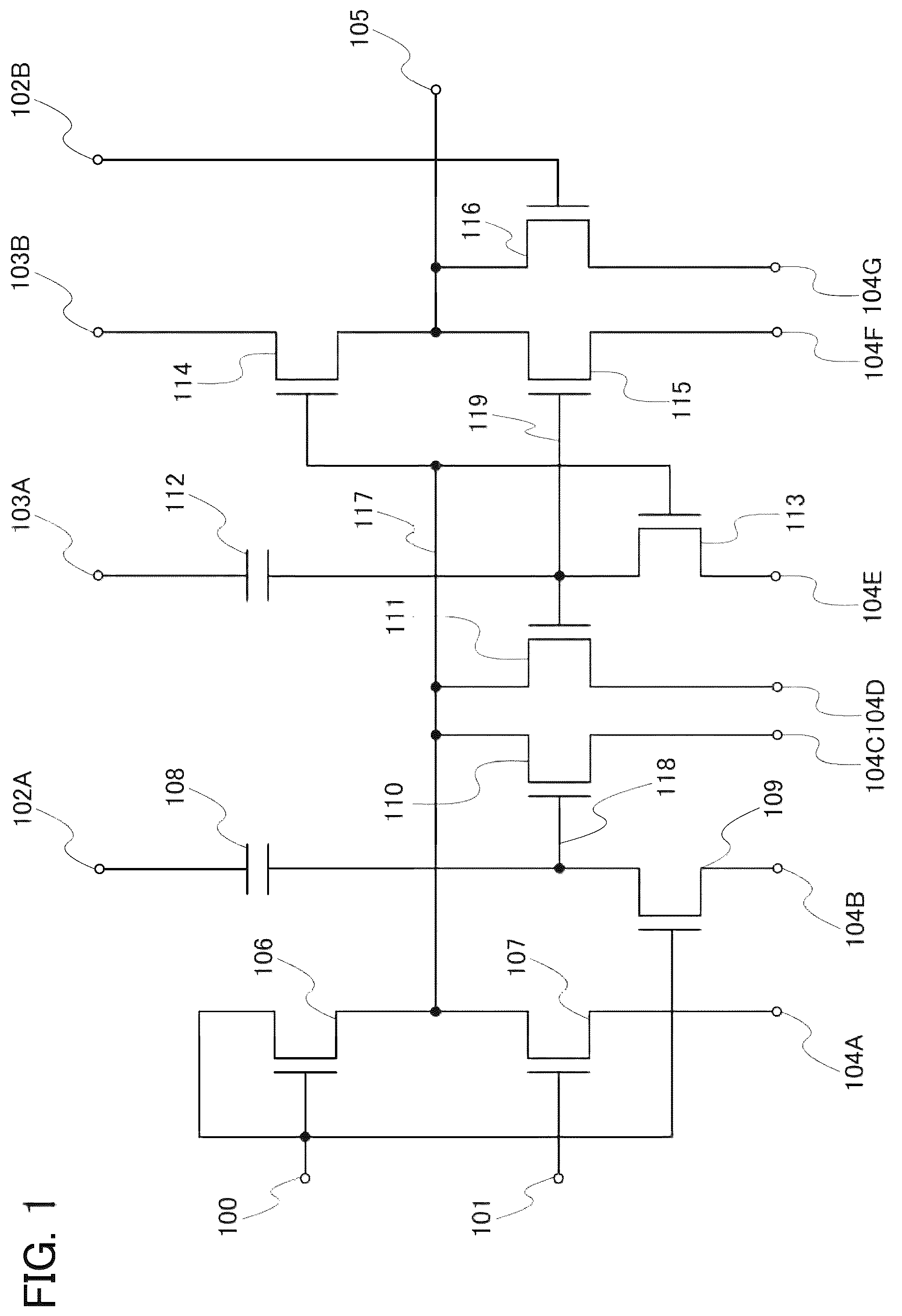 Patent US12361906 — Driver circuit, display device, and electronic device — Figure 1