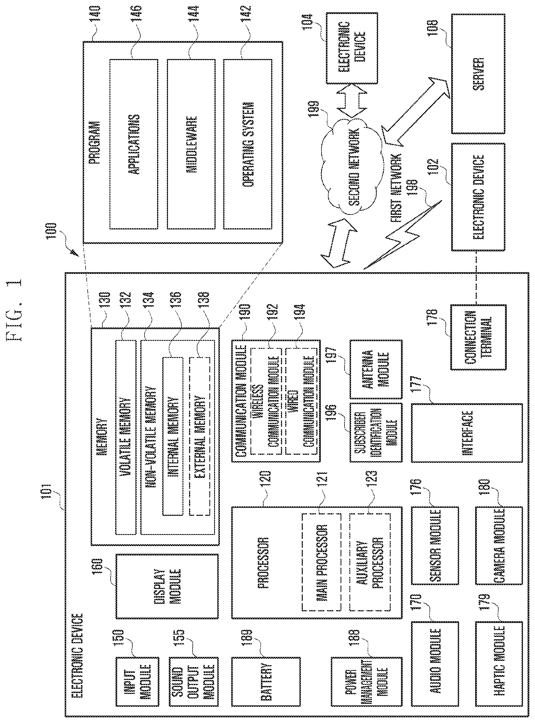 Patent US12361939 — Electronic device for providing update information through an artificial intelligence agent service — Figure 1
