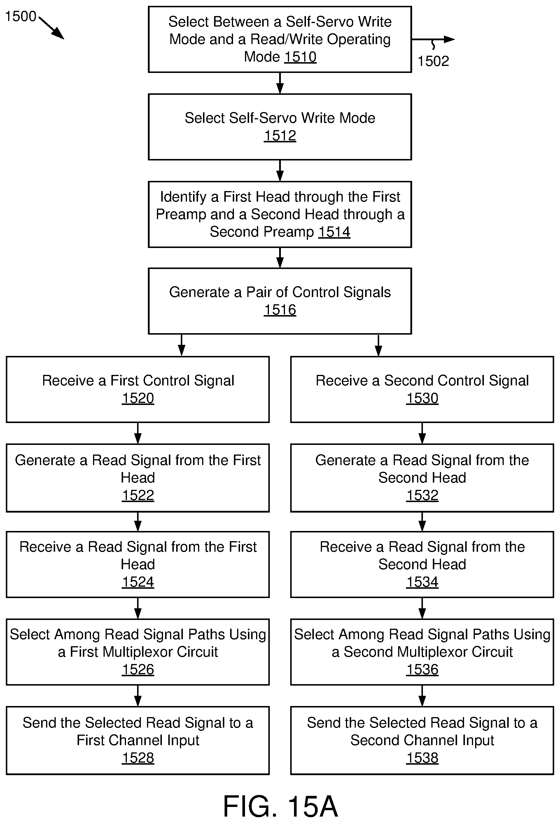 Patent US12361965 Figure 20 – Preamplifier circuit for parallel self-servo write
