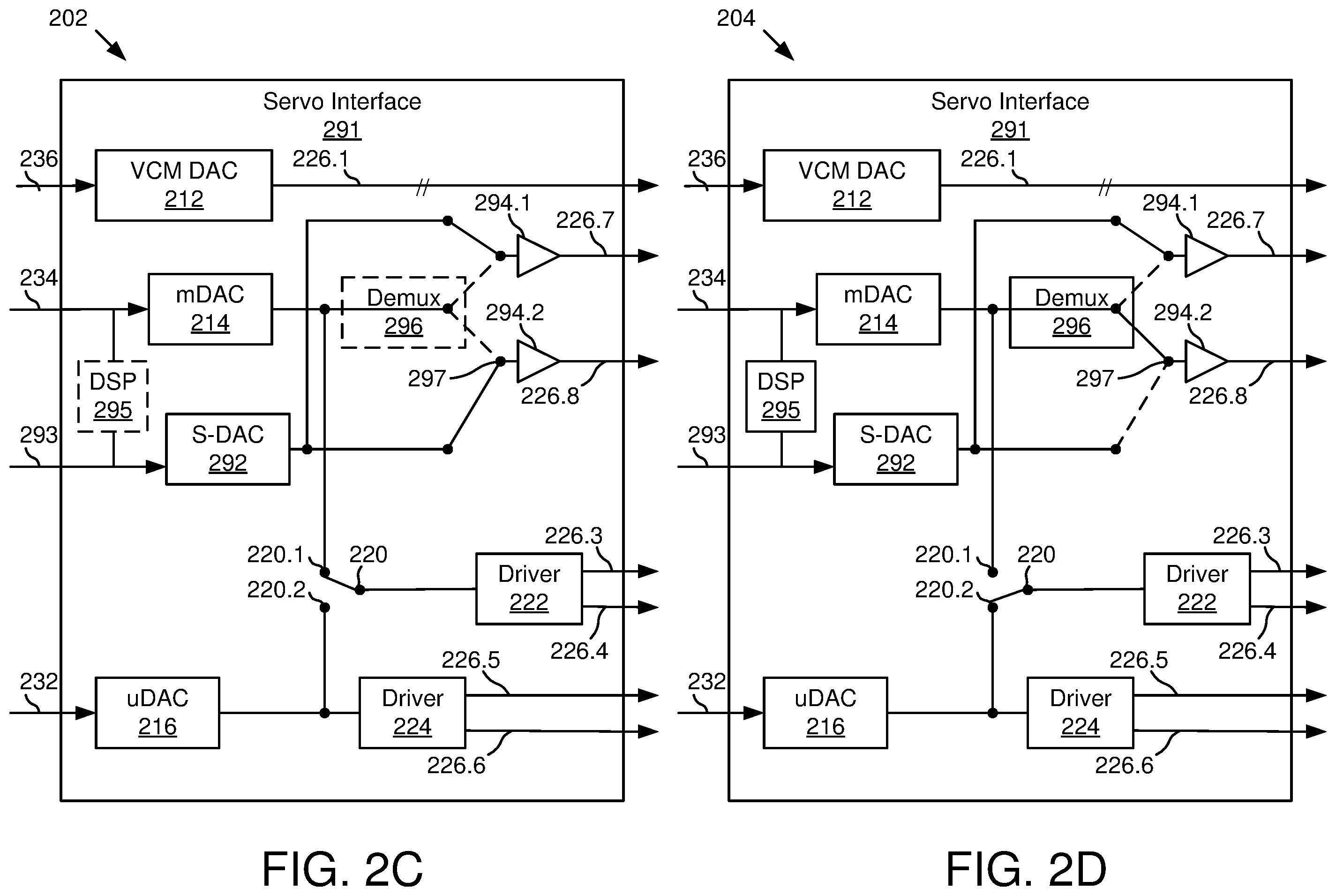 Patent US12361968 Figure 5 – Servo interface circuitry for parallel self-servo write