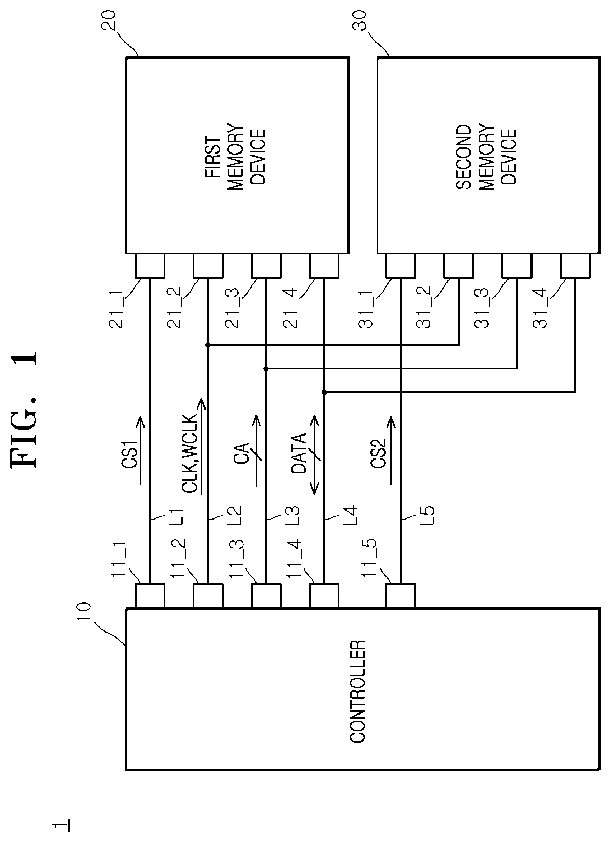 Patent US12361989 — Semiconductor system — Figure 1