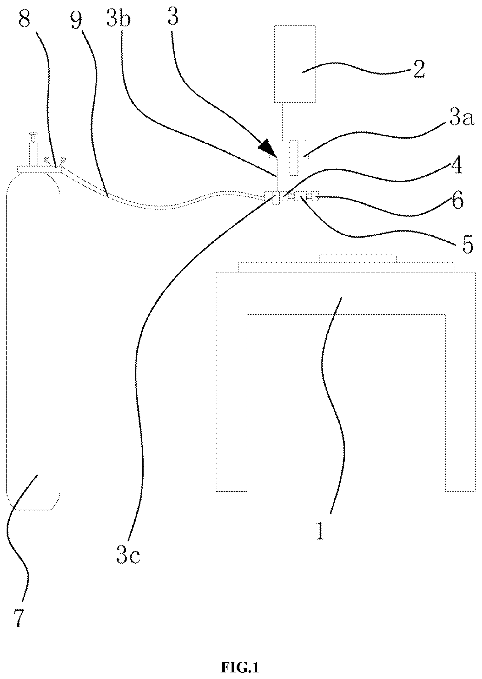 Patent US12365044 — Automatic activator coating device for wire and arc additive manufacture — Figure 1