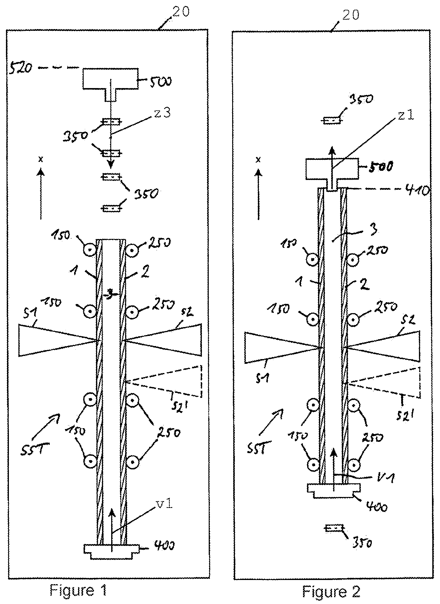 Patent US12365055 — Method for transporting flat materials to be welded in the production of a welded beam and device for same — Figure 1