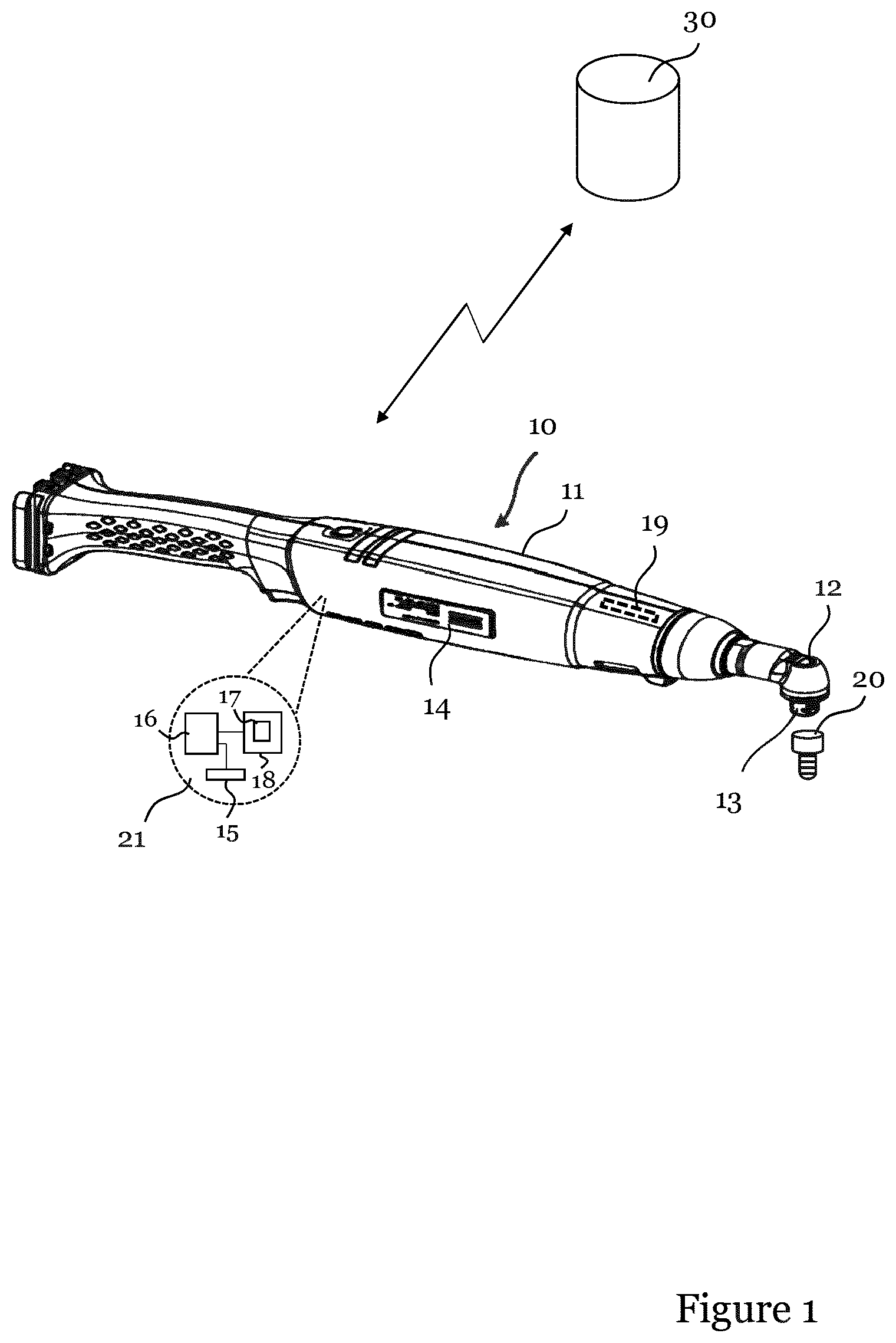 Patent US12365067 — Detecting tightening tool performance deterioration — Figure 1