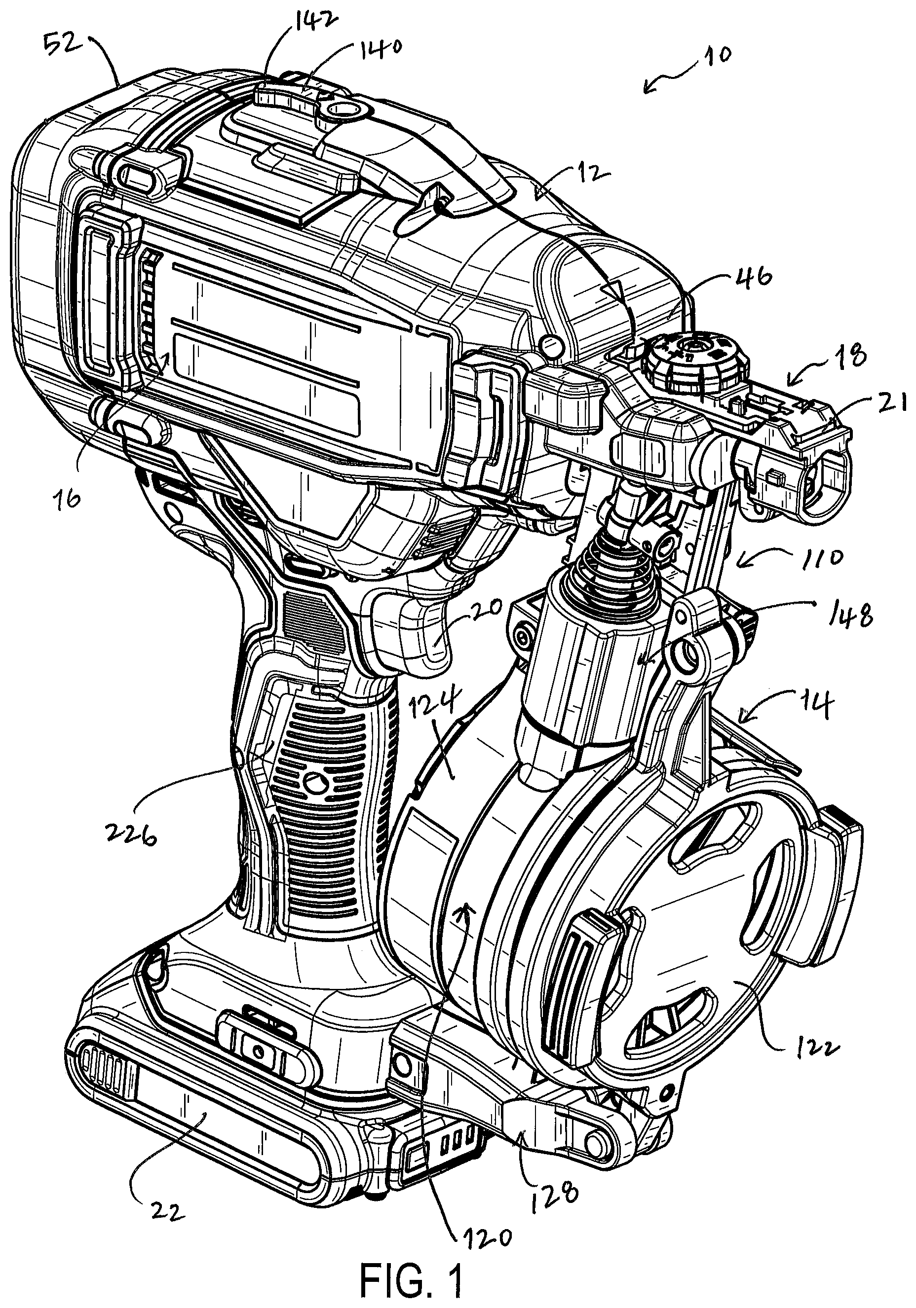 Patent US12365069 — Power tool — Figure 1