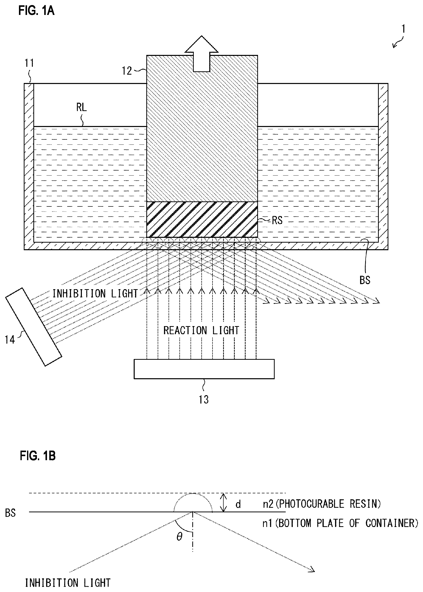 Patent US12365136 Figure 1 – Stereolithography device and method for producing structure