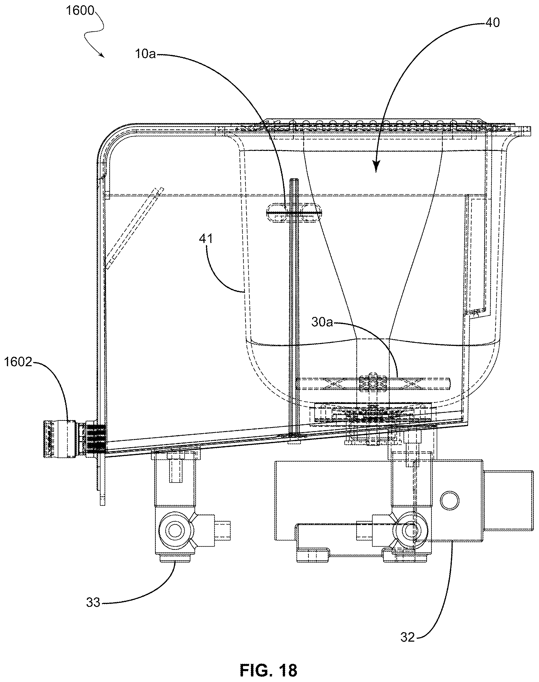 Patent US12365138 Figure 18 – Multi-stage wash system for vat polymerization-based 3D printed parts