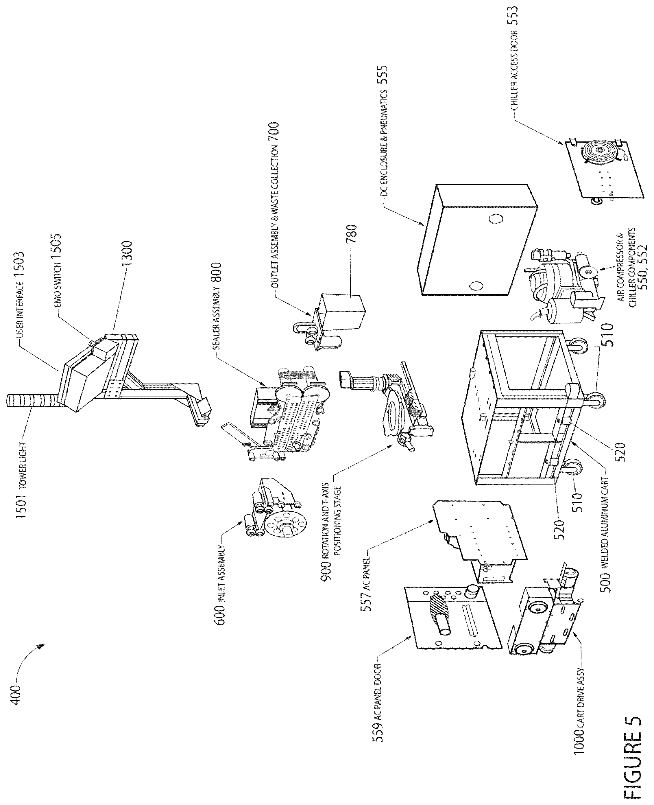 Patent US12365144 Figure 7 – Heat sealing system