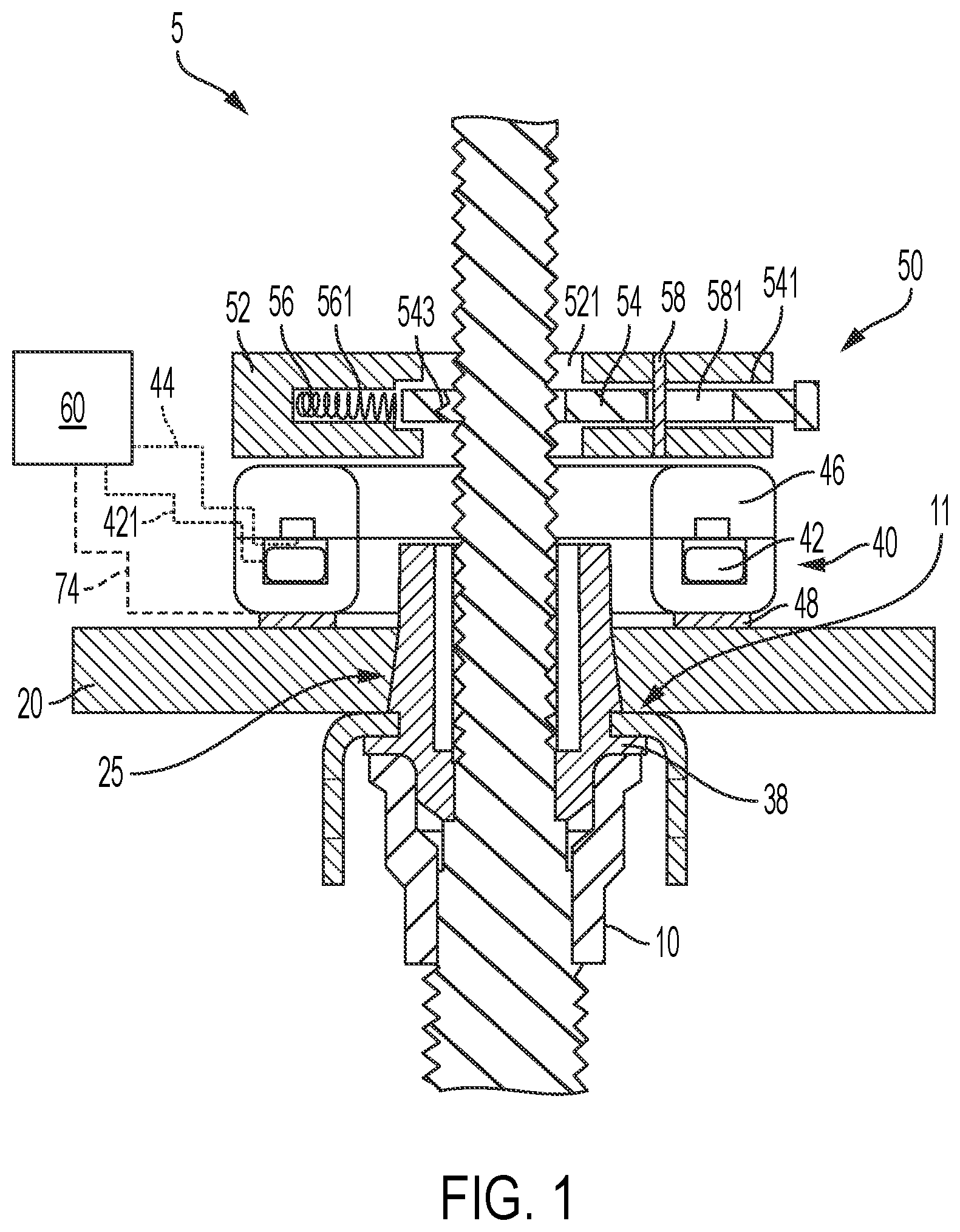 Patent US12365146 — Bonded nutplate rapid cure system with fixtured heater — Figure 1