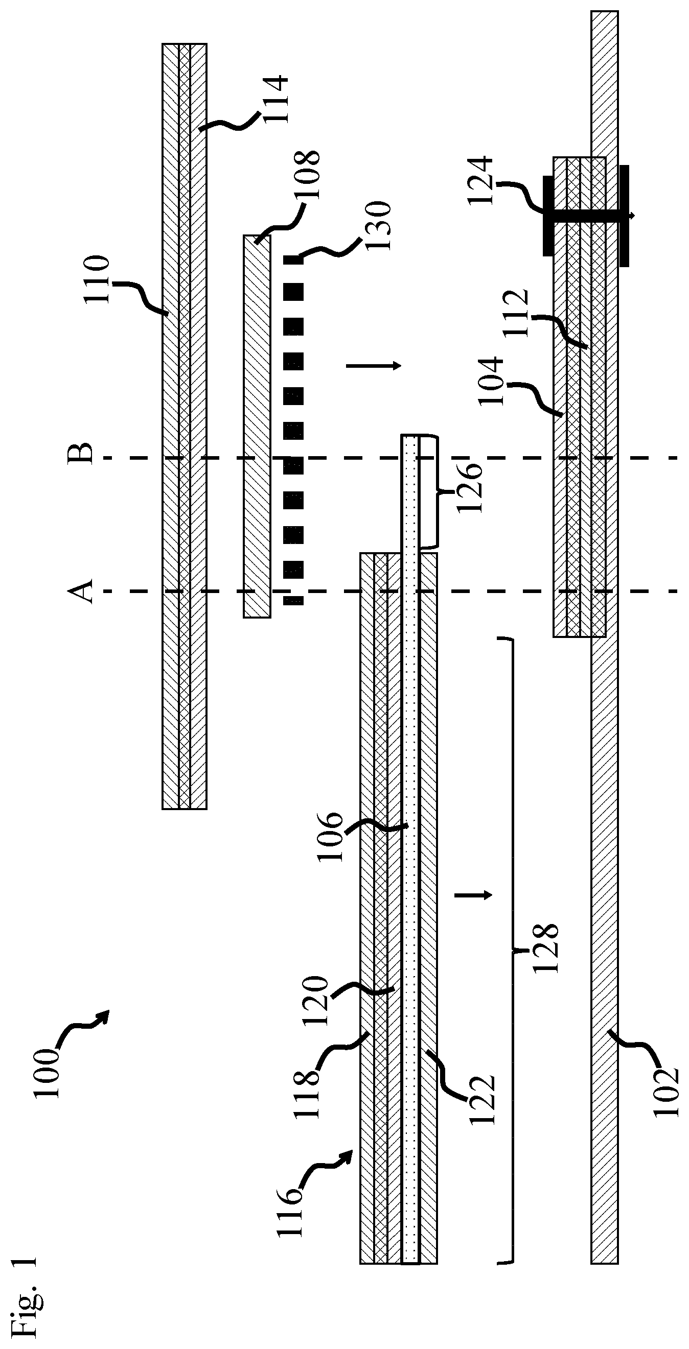 Patent US12365160 — Connector assembly — Figure 1