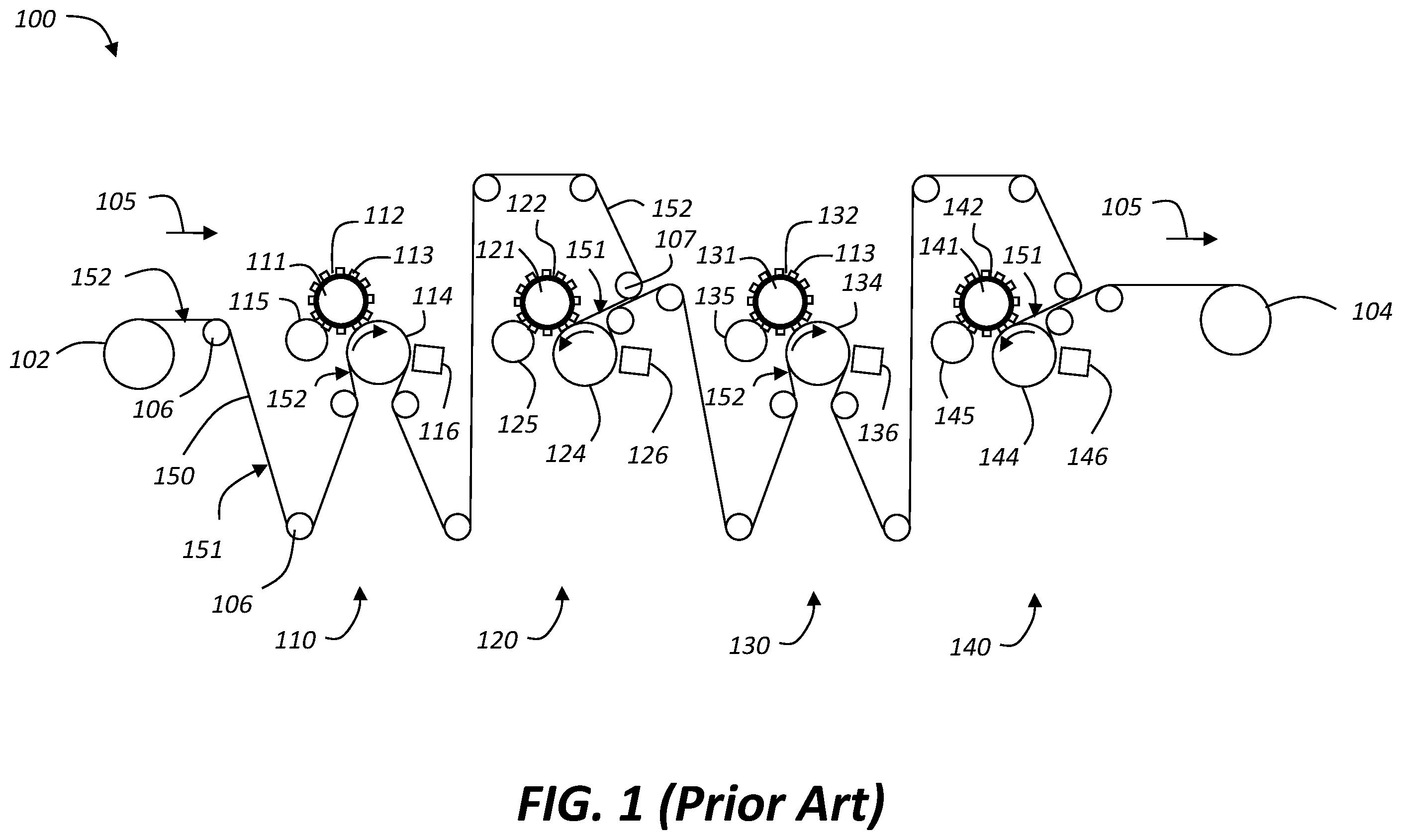 Patent US12365174 — Ink tray insert — Figure 1