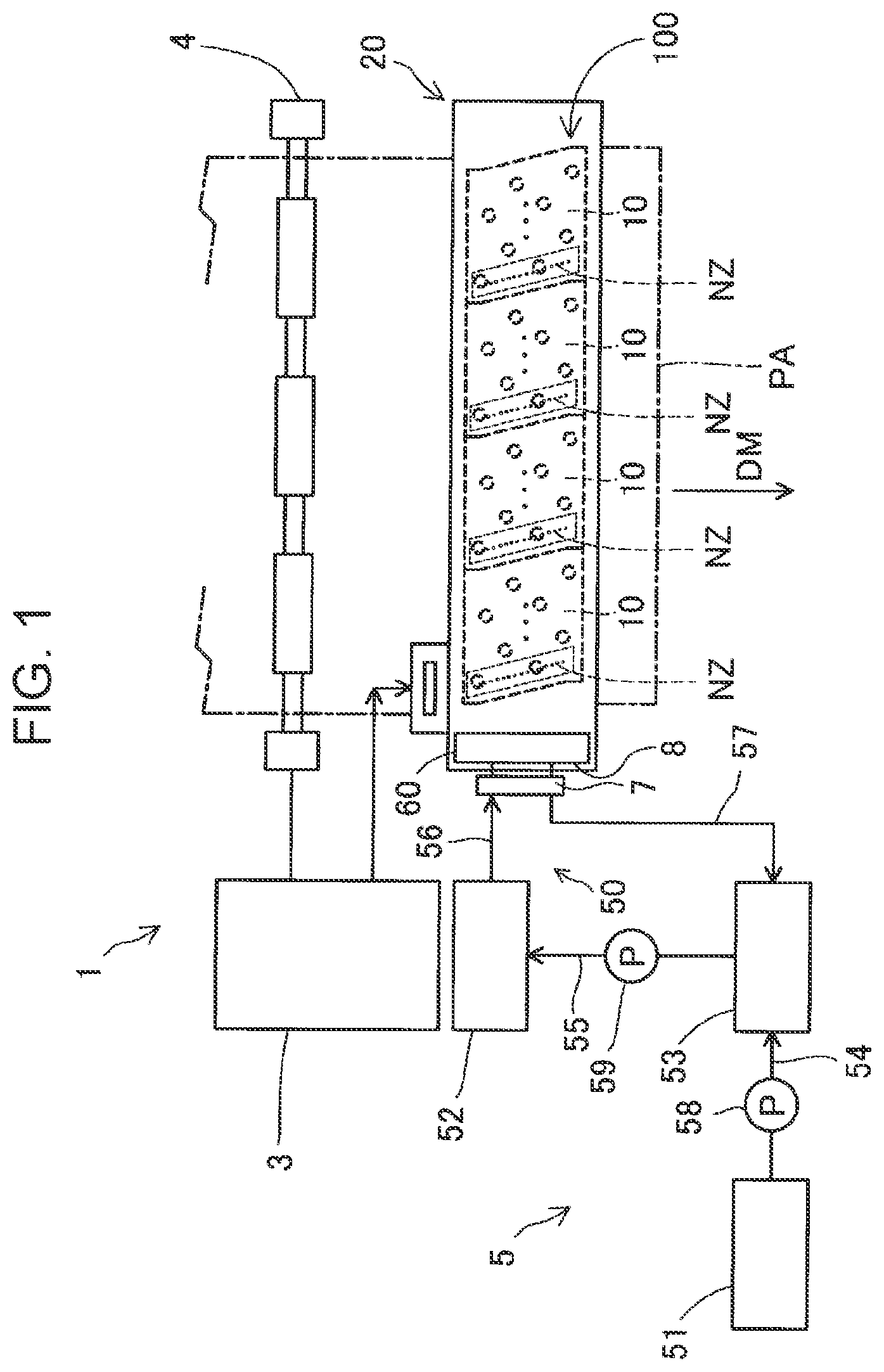 Patent US12365184 — Liquid ejecting apparatus — Figure 1