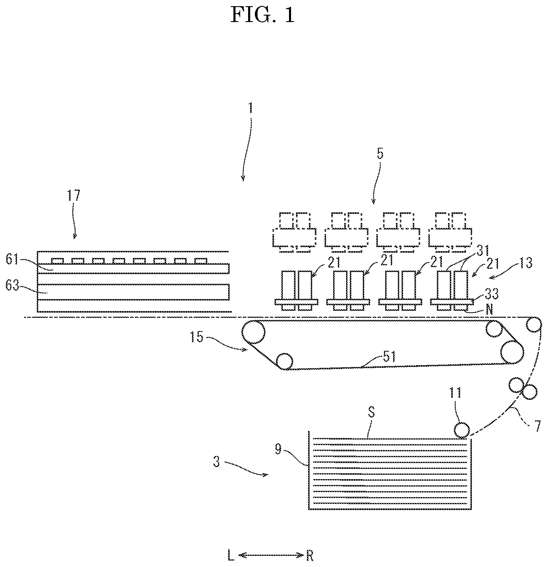 Patent US12365192 — Ejecting unit and image forming apparatus — Figure 1
