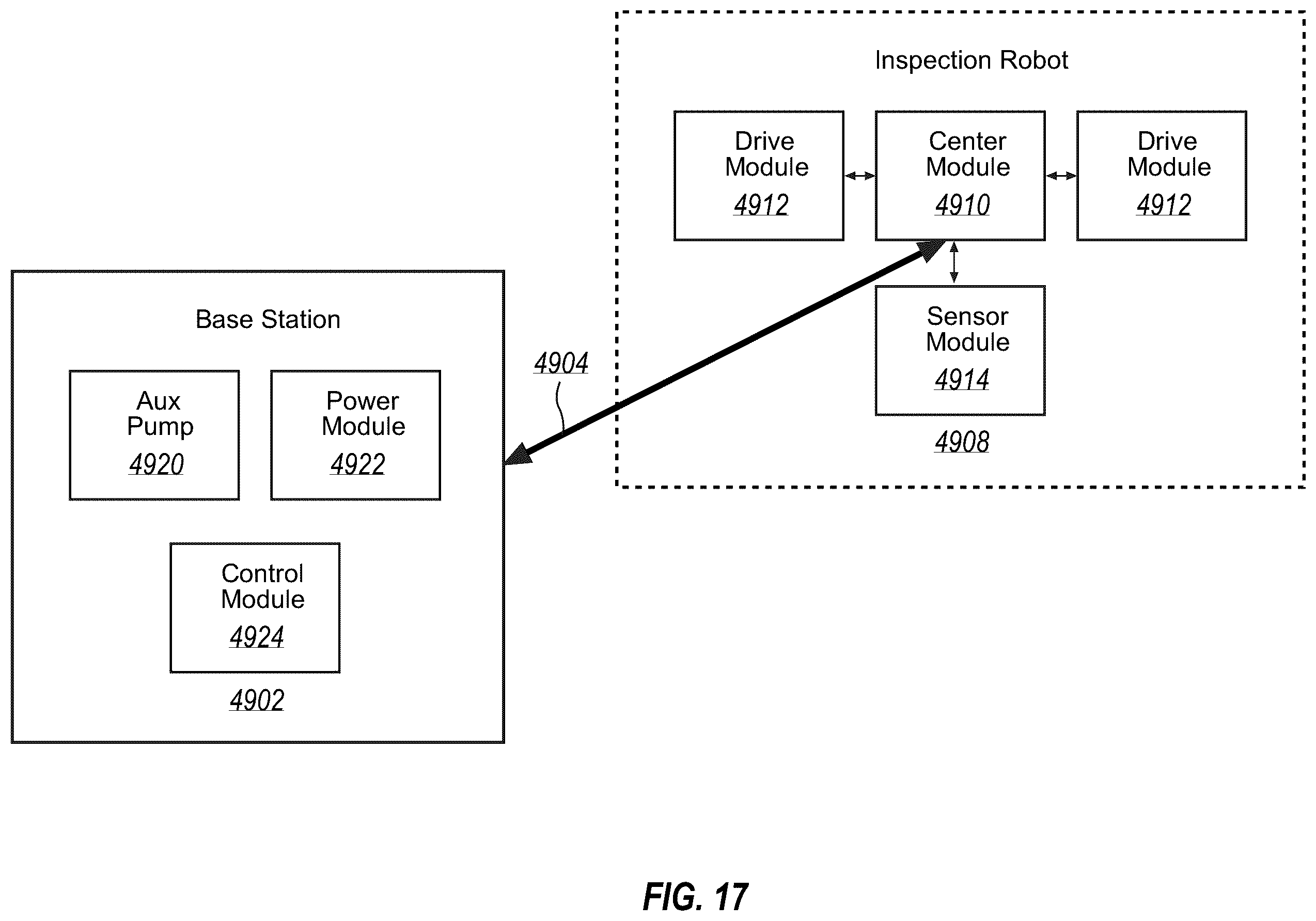 Patent US12365199 Figure 10 – Inspection robots and methods for inspection of curved surfaces with sensors at selected horizontal distances