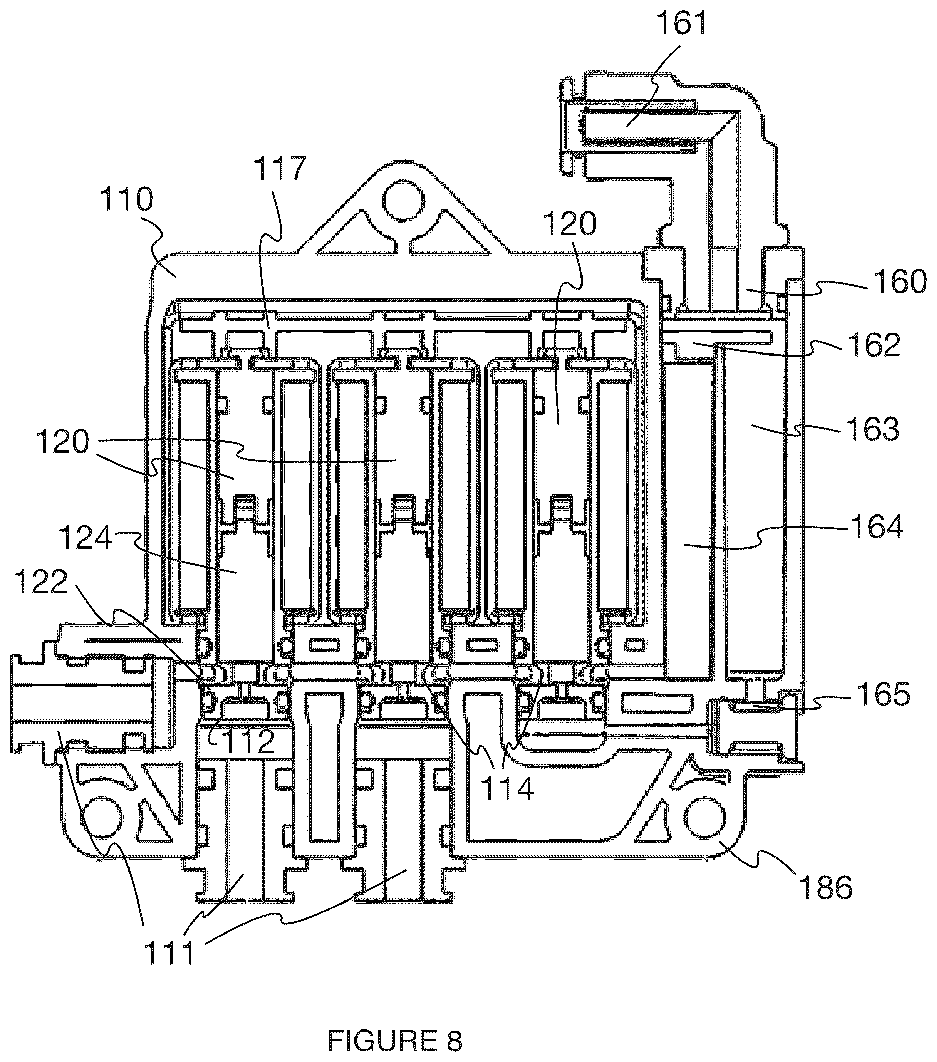 Patent US12365210 Figure 6 – Pneumatic control system for vehicle tire inflation