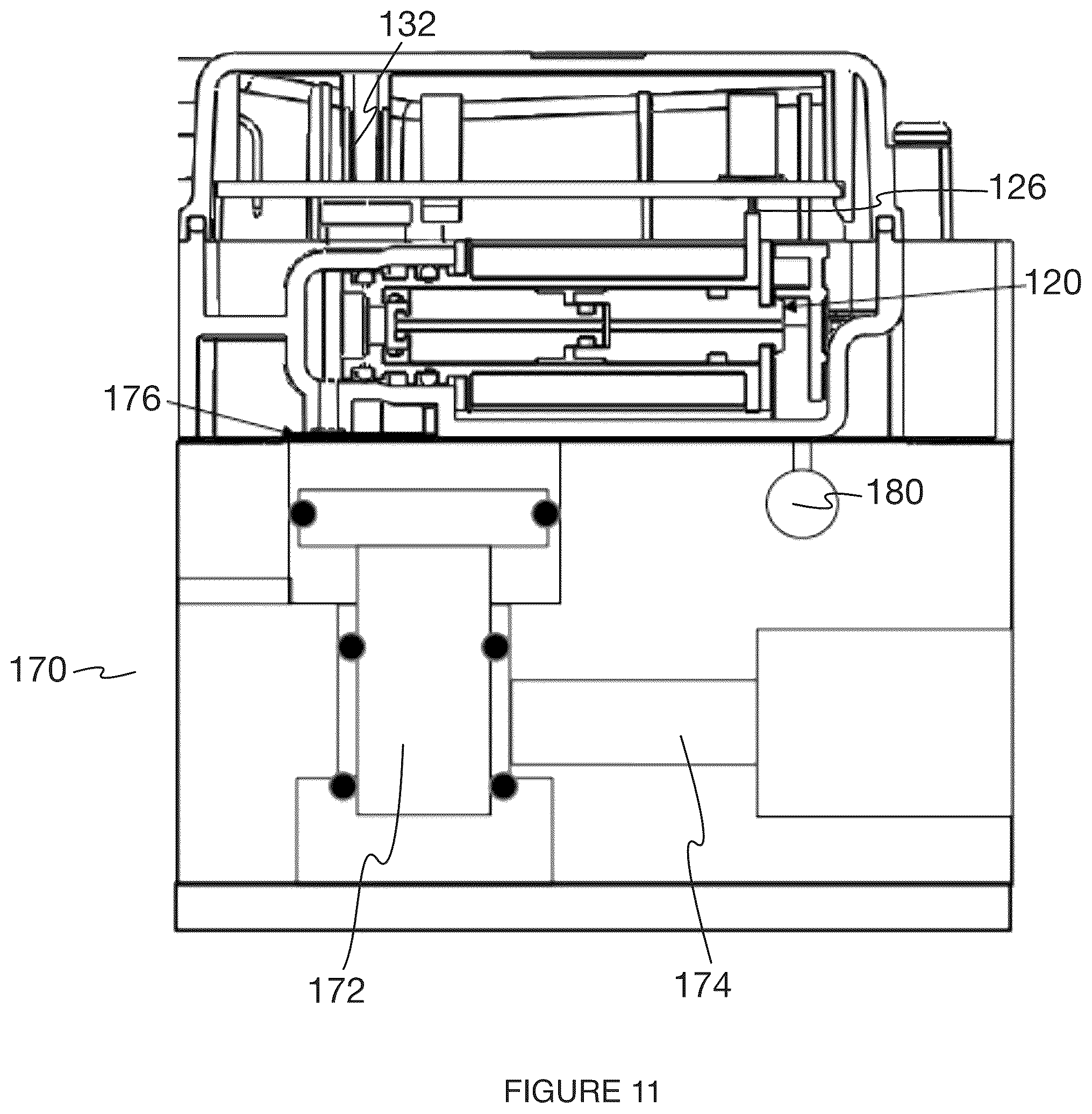 Patent US12365210 Figure 8 – Pneumatic control system for vehicle tire inflation