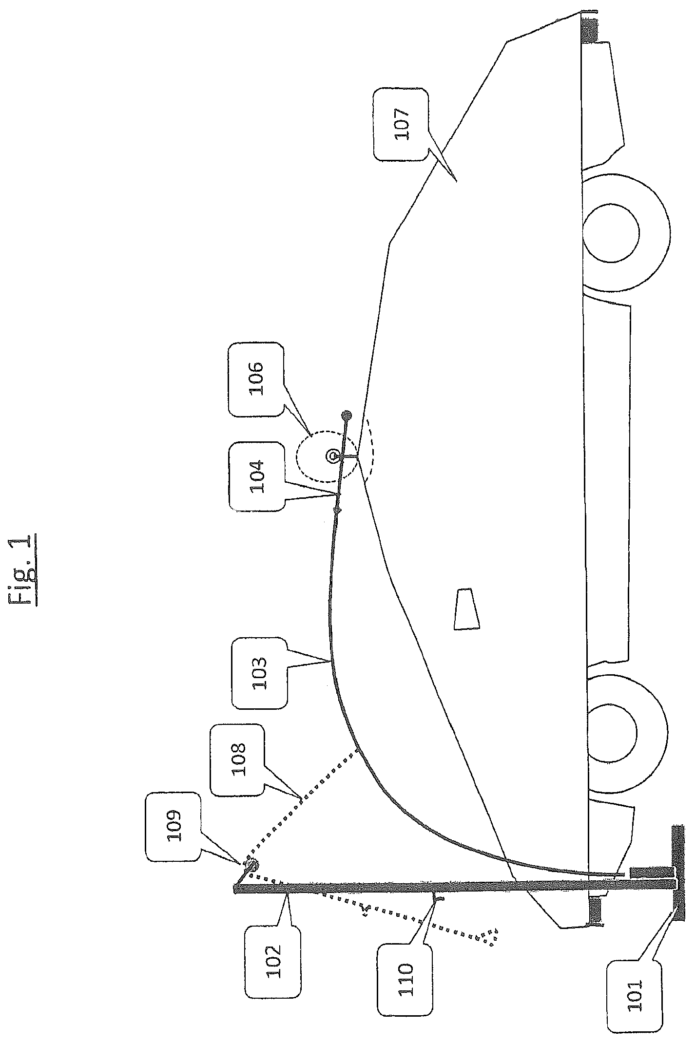 Patent US12365226 — Vehicle covering apparatus — Figure 1