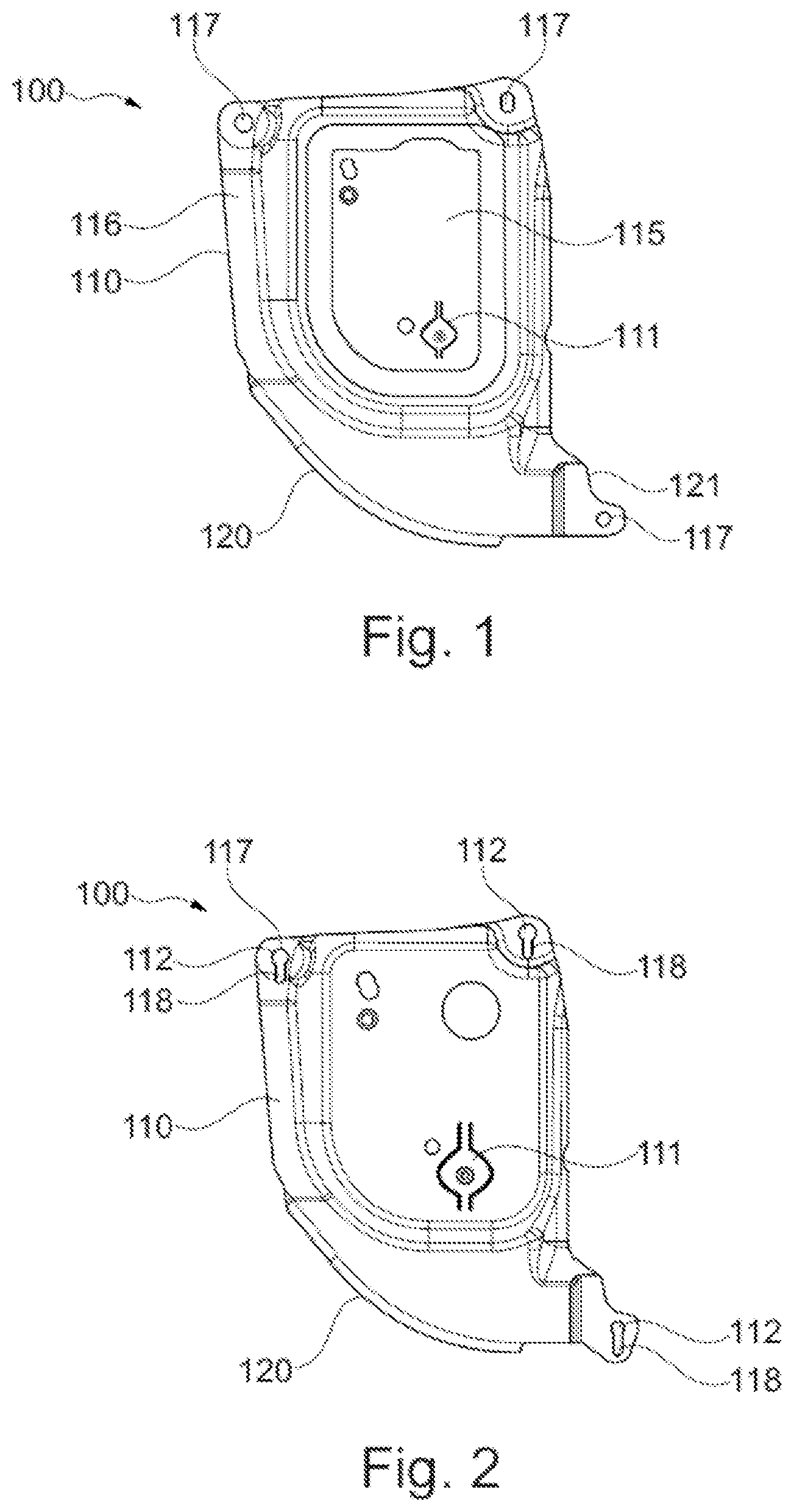 Patent US12365242 — Accelerator pedal assembly for a vehicle — Figure 1
