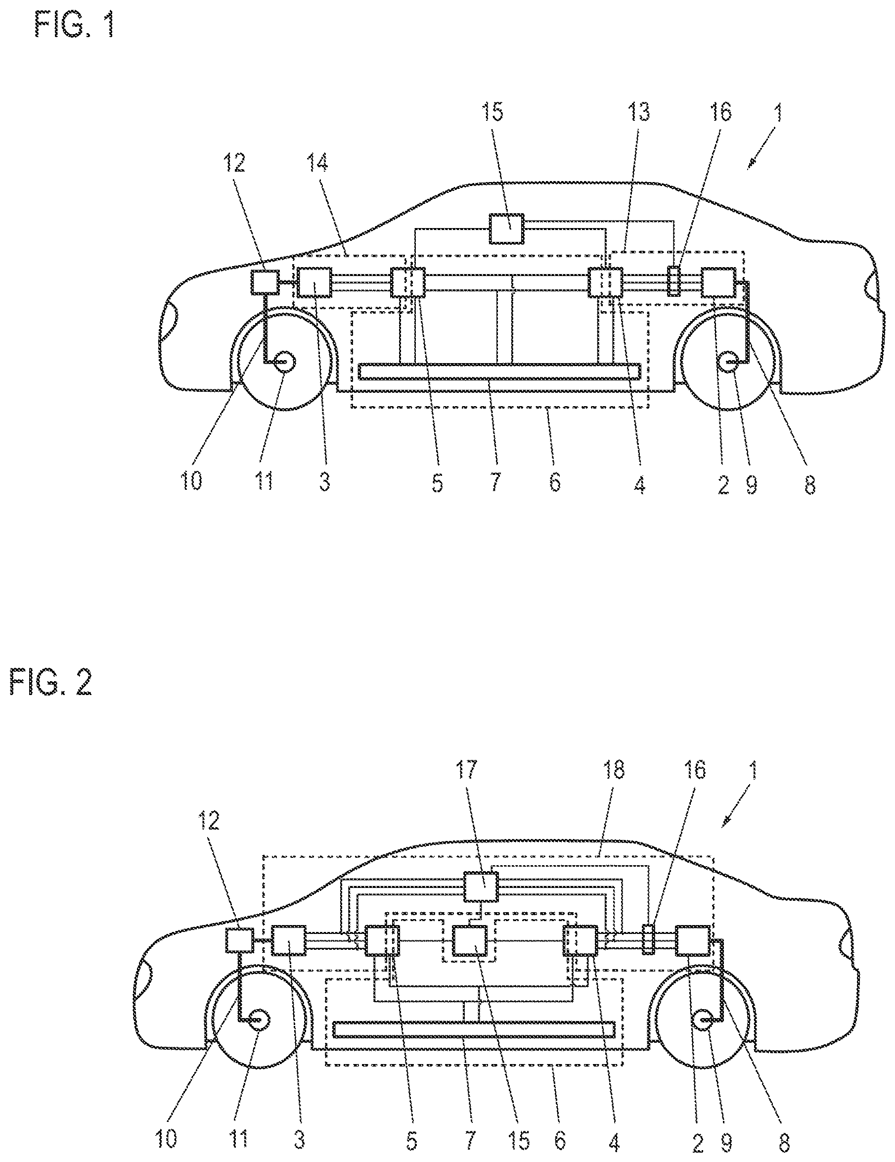 Patent US12365253 — Method for operating a motor vehicle, and the motor vehicle — Figure 1