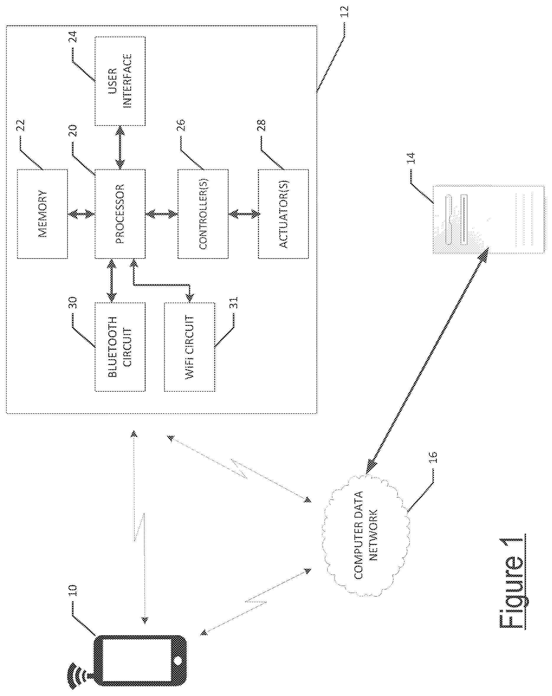 Patent US12365272 — User-defined stimulation patterns for juvenile products — Figure 1