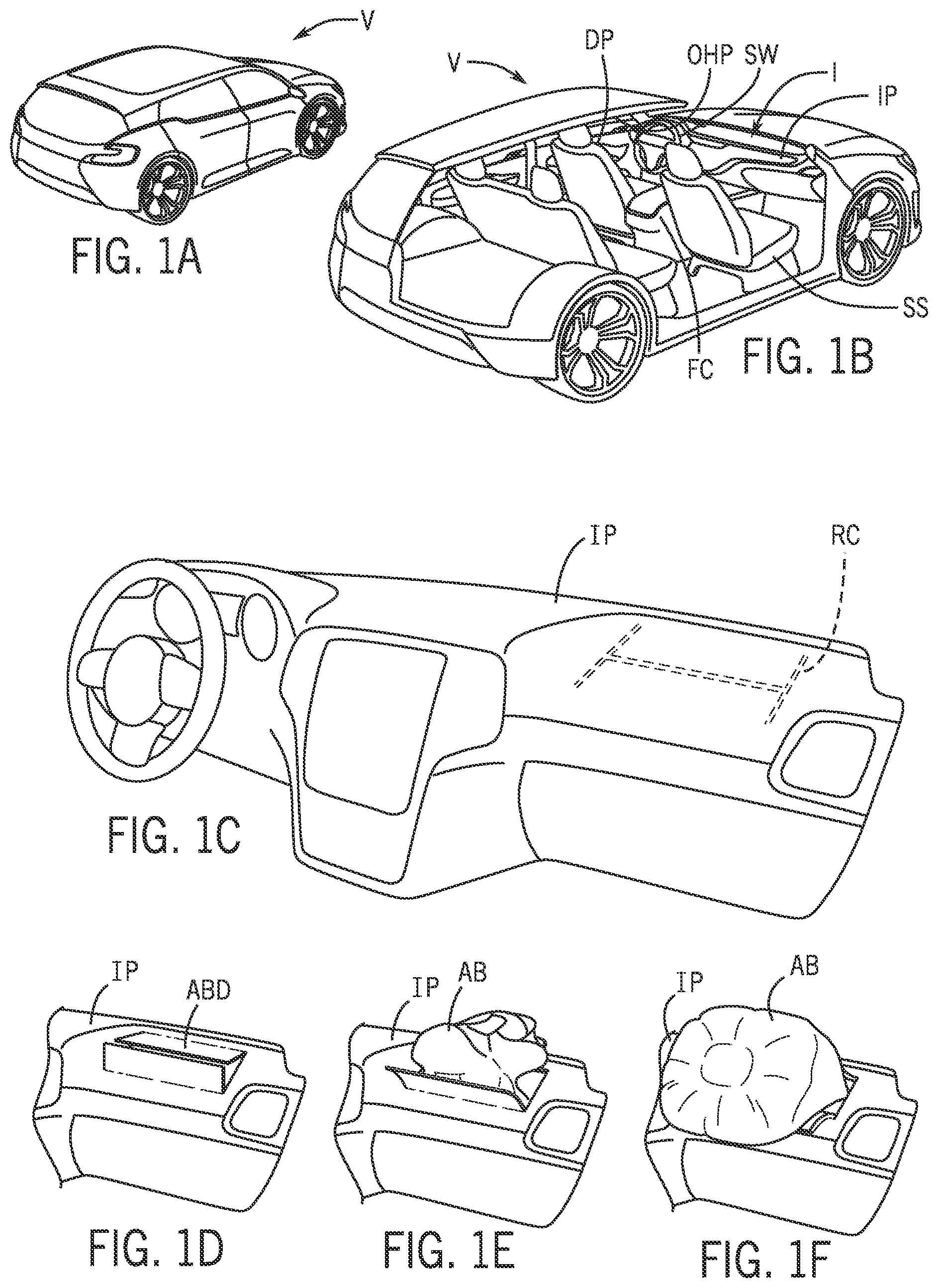 Patent US12365301 — Vehicle trim component — Figure 1