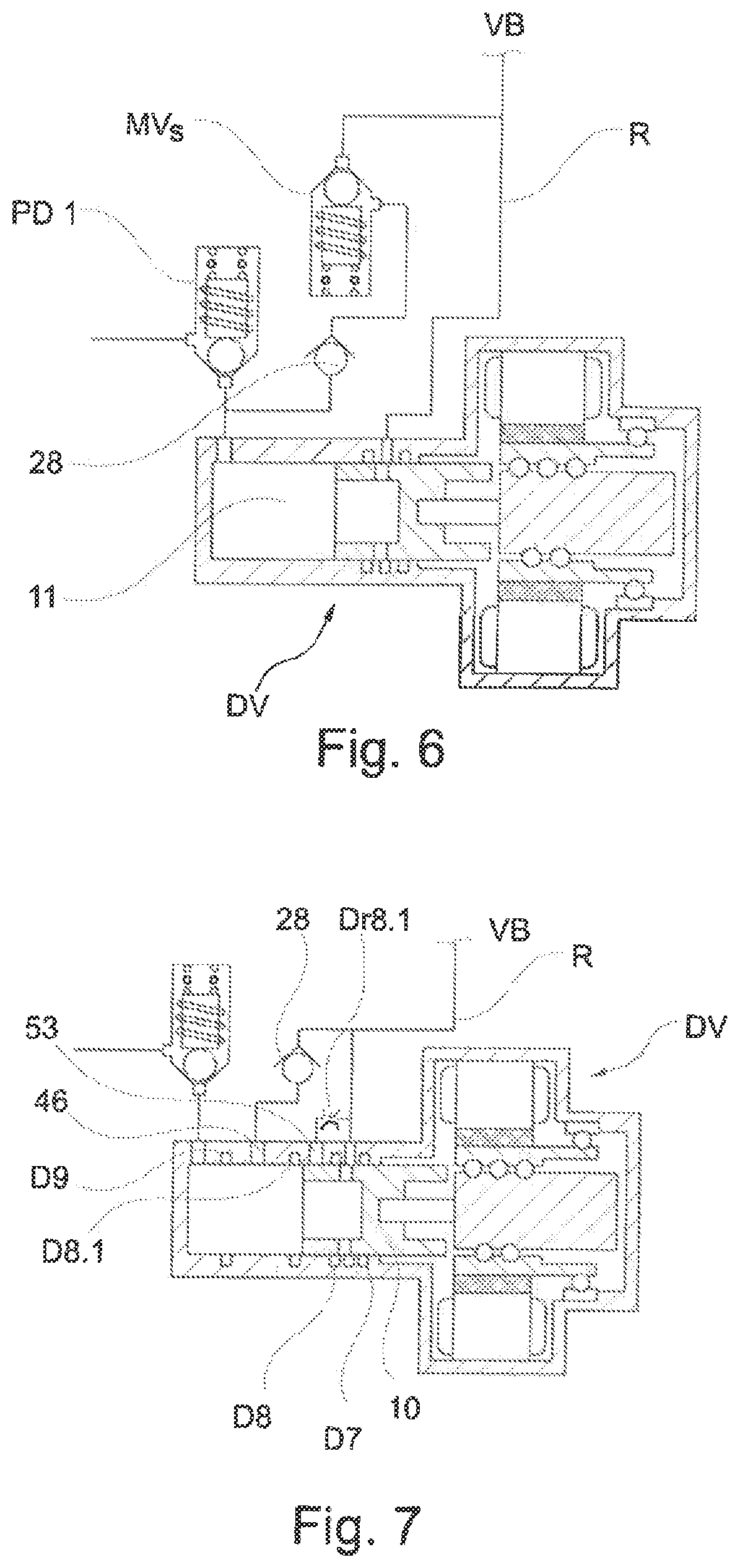 Patent US12365319 Figure 6 – Brake system