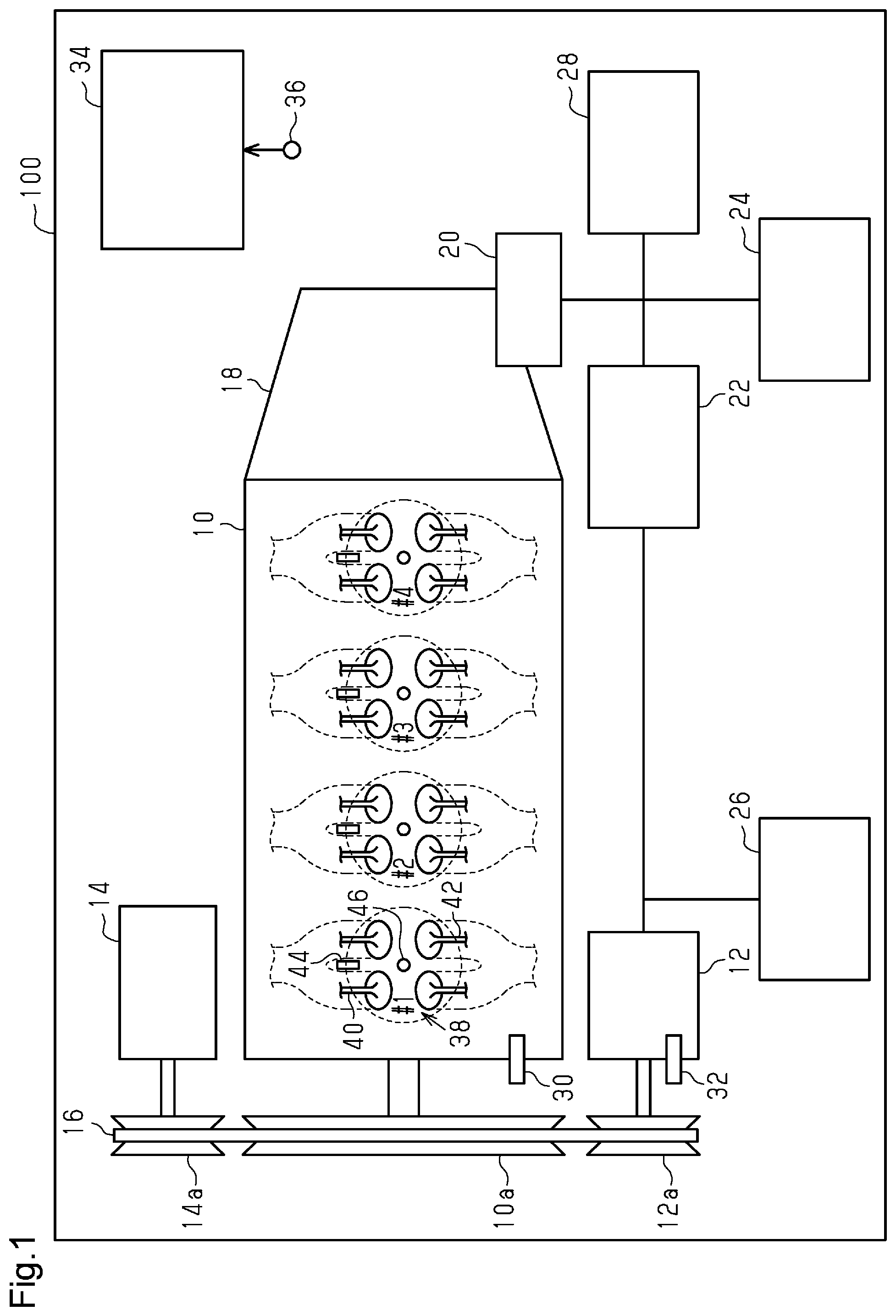 Patent US12365329 — Controller for hybrid electric vehicle and method for controlling hybrid electric vehicle — Figure 1