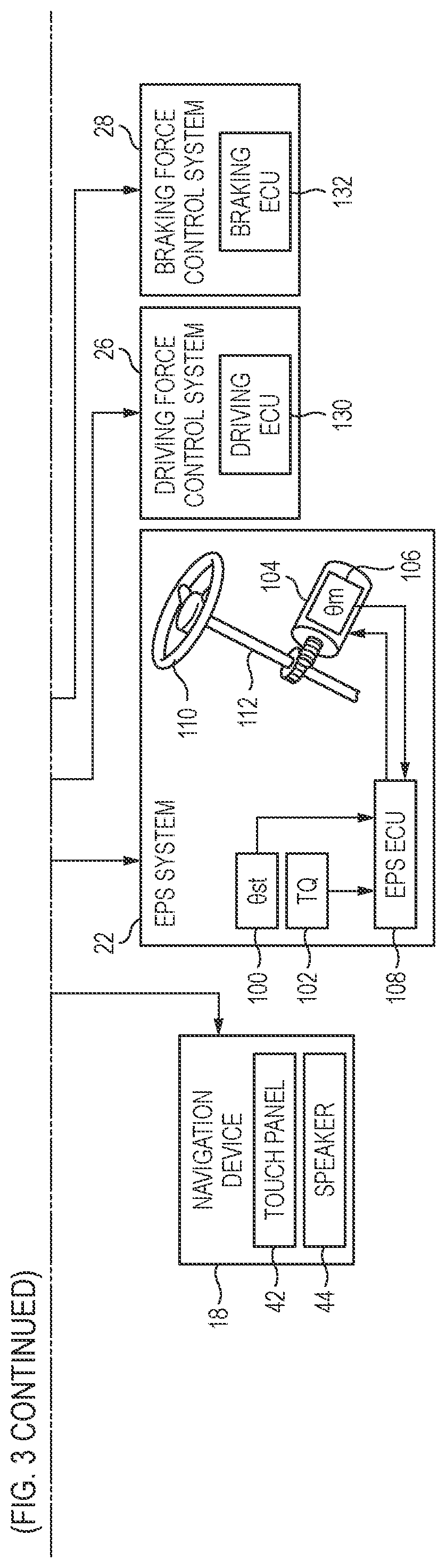Patent US12365331 Figure 3 – Control device, control method, and storage medium storing control program