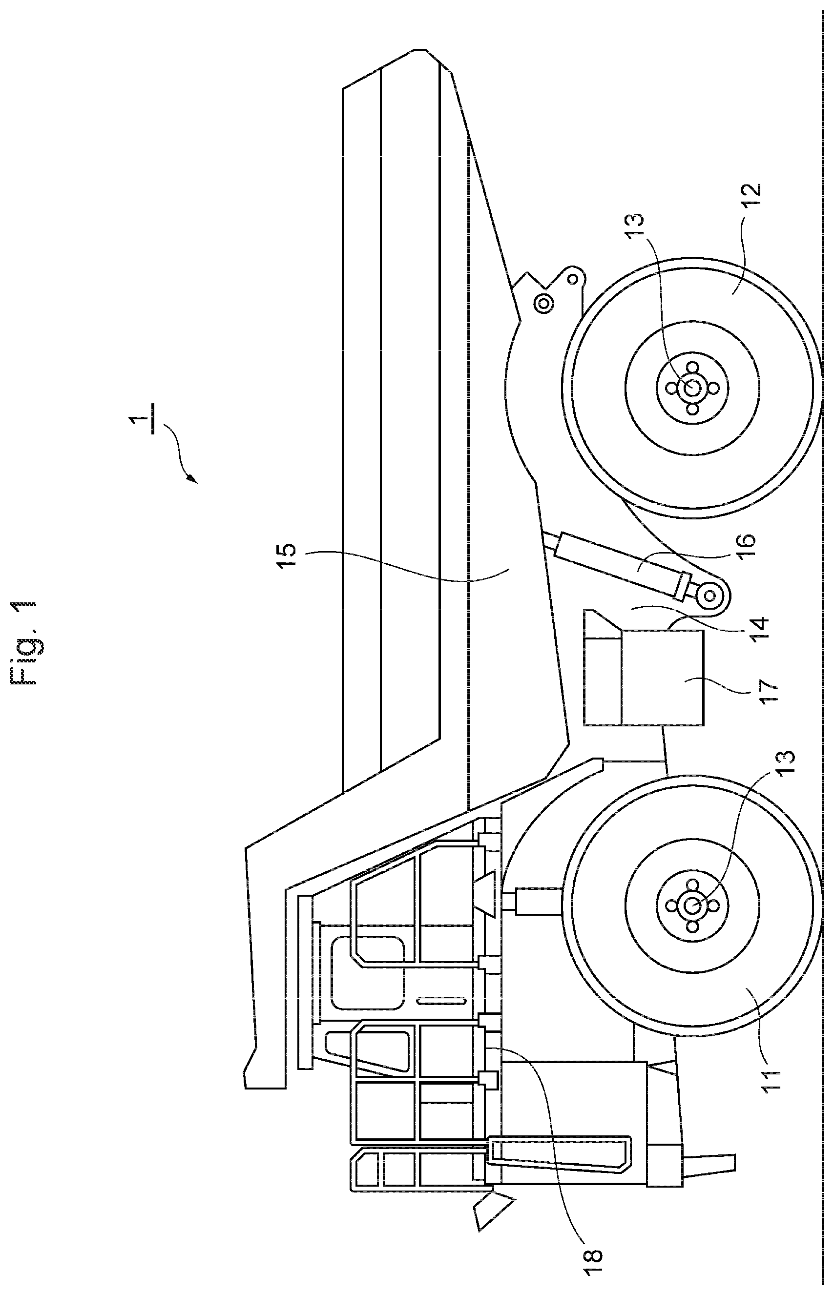 Patent US12365337 — Mining machine — Figure 1