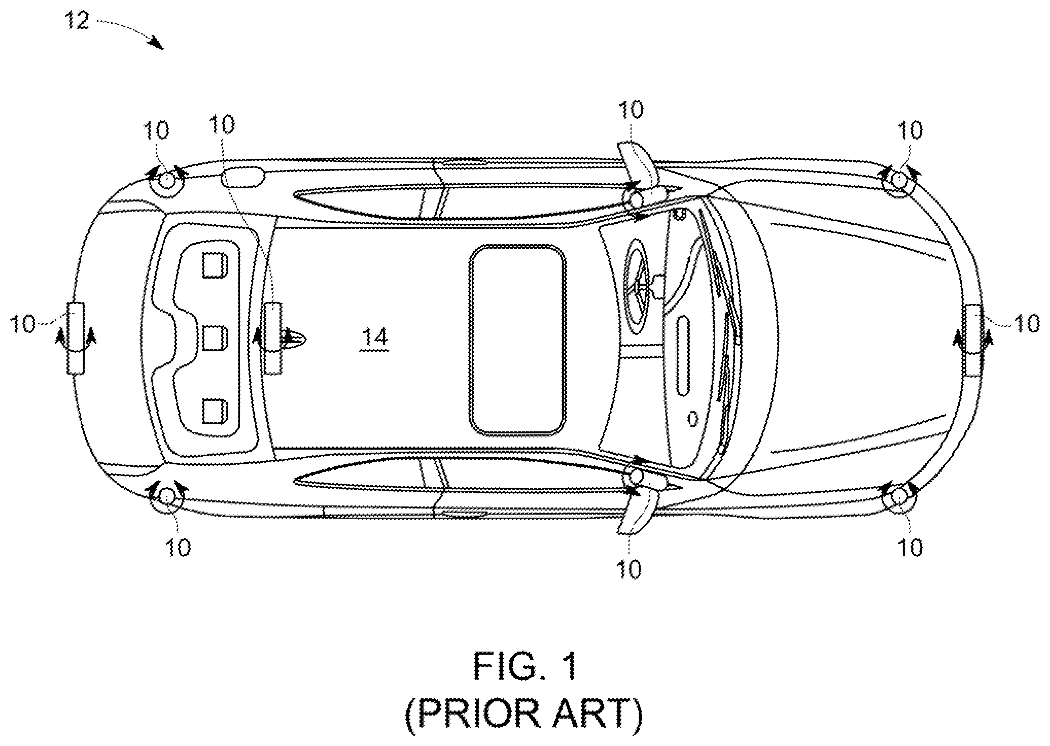 Patent US12365402 Figure 1 – Spinner assembly for a vehicle