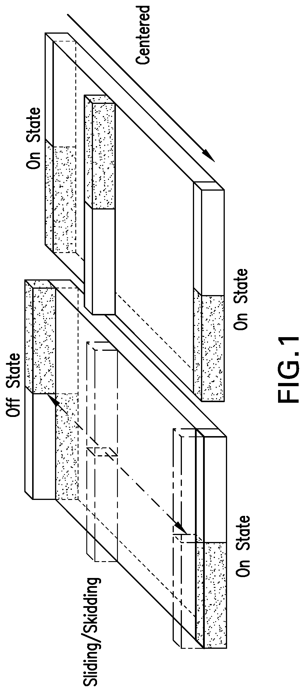 Patent US12365405 — Dynamically magnetized chassis for crawling robotic vehicles — Figure 1