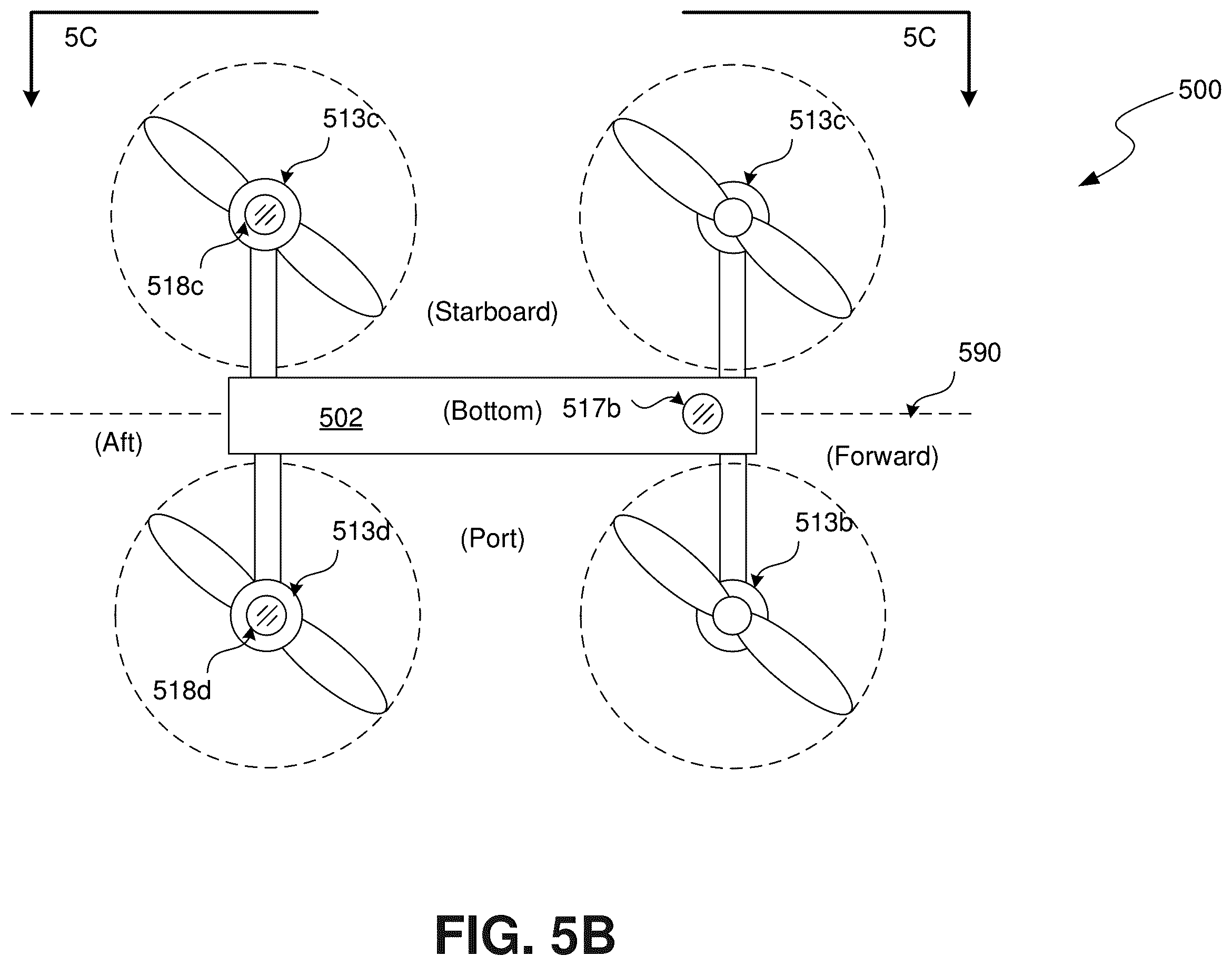 Patent US12365452 Figure 13 – Autonomous aerial vehicle hardware configuration