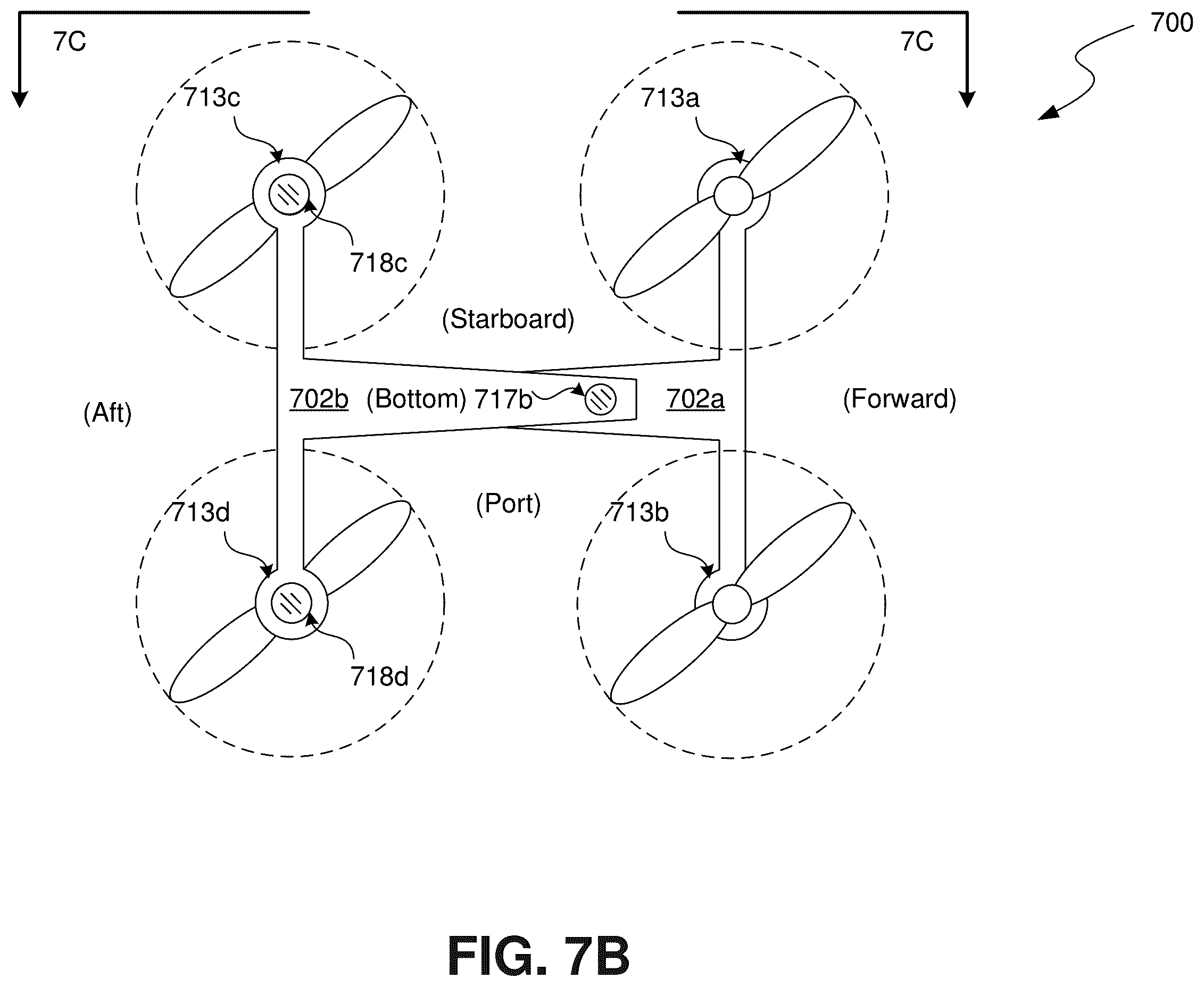 Patent US12365452 Figure 18 – Autonomous aerial vehicle hardware configuration