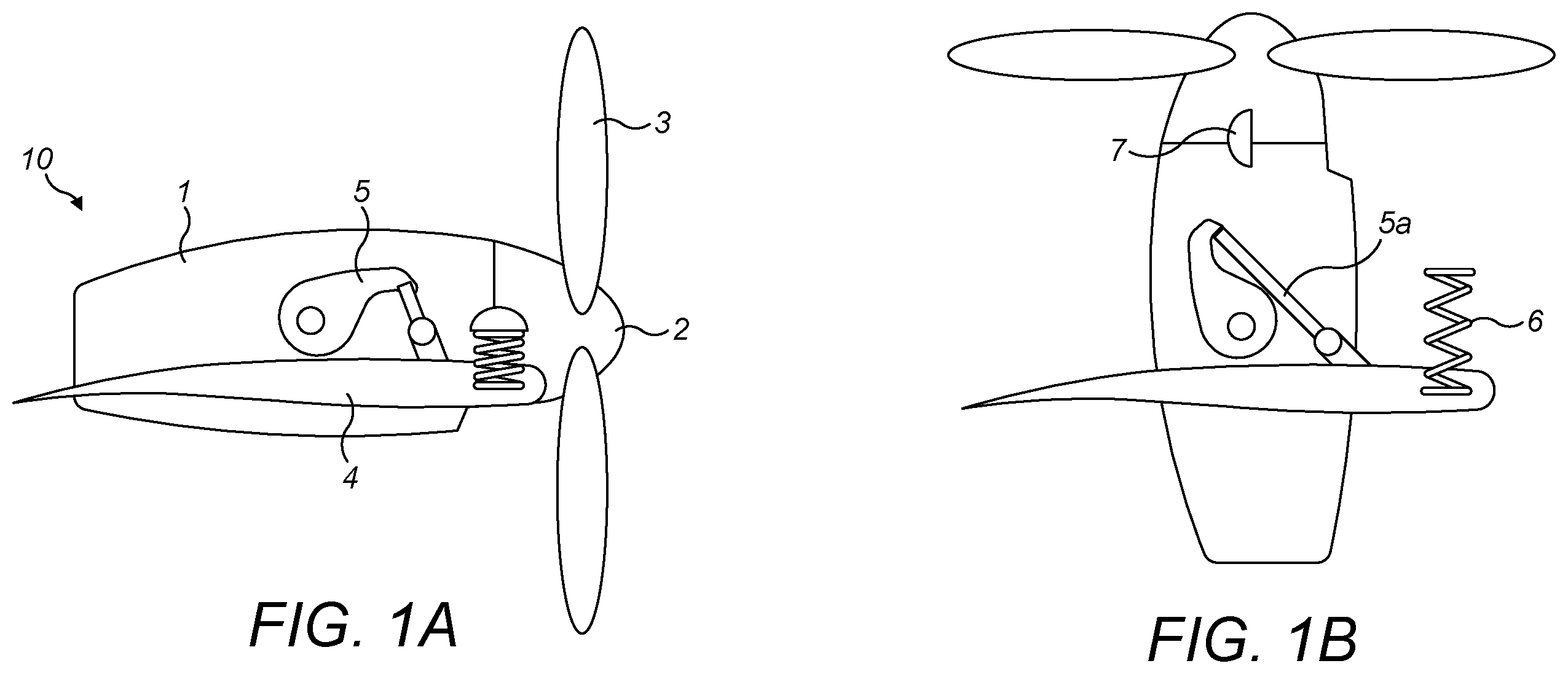 Patent US12365454 Figure 1 – Tilt rotor control