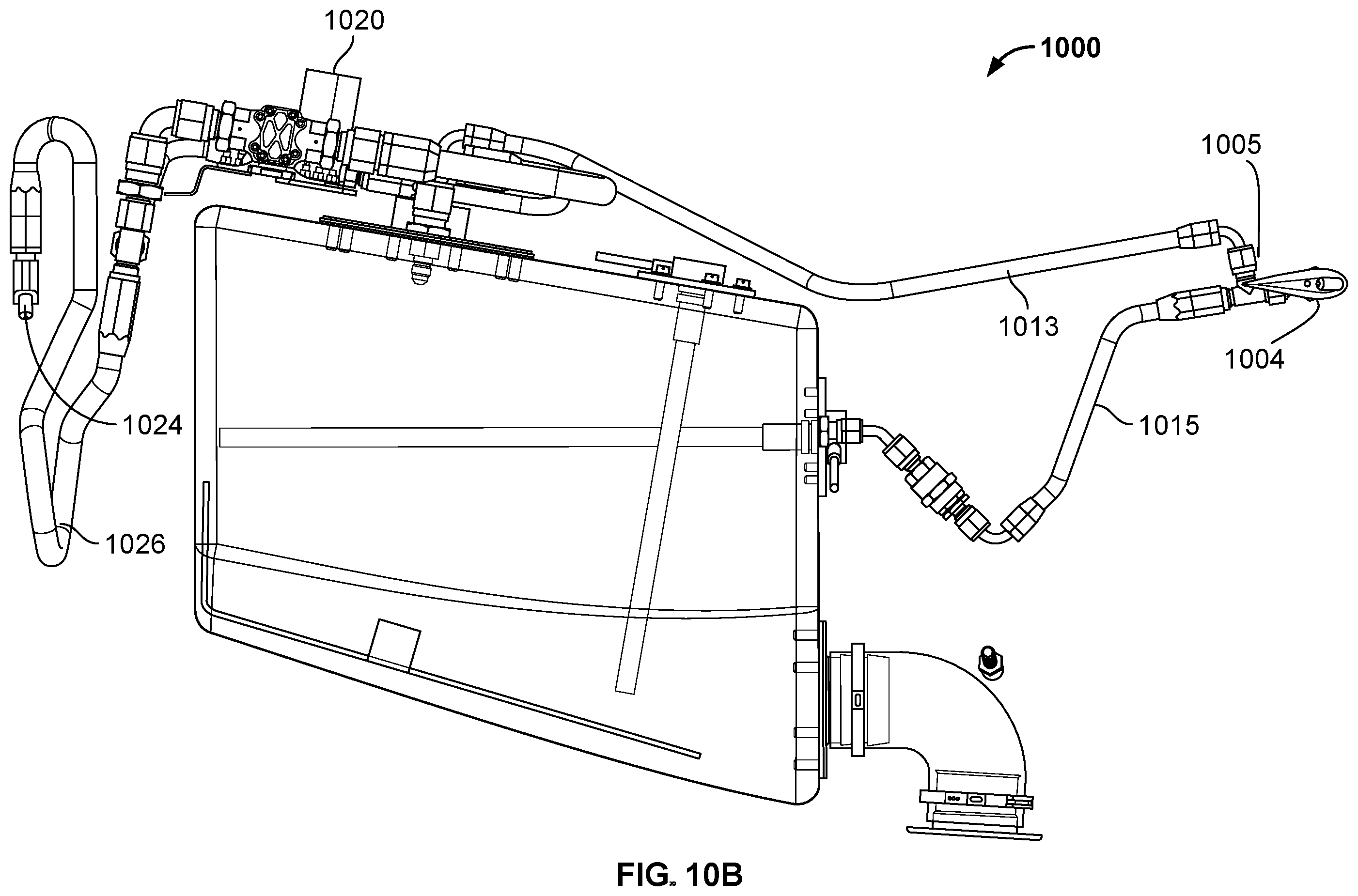 Patent US12365457 Figure 17 – Fuel venting for vertical take-off dual-engine aircraft