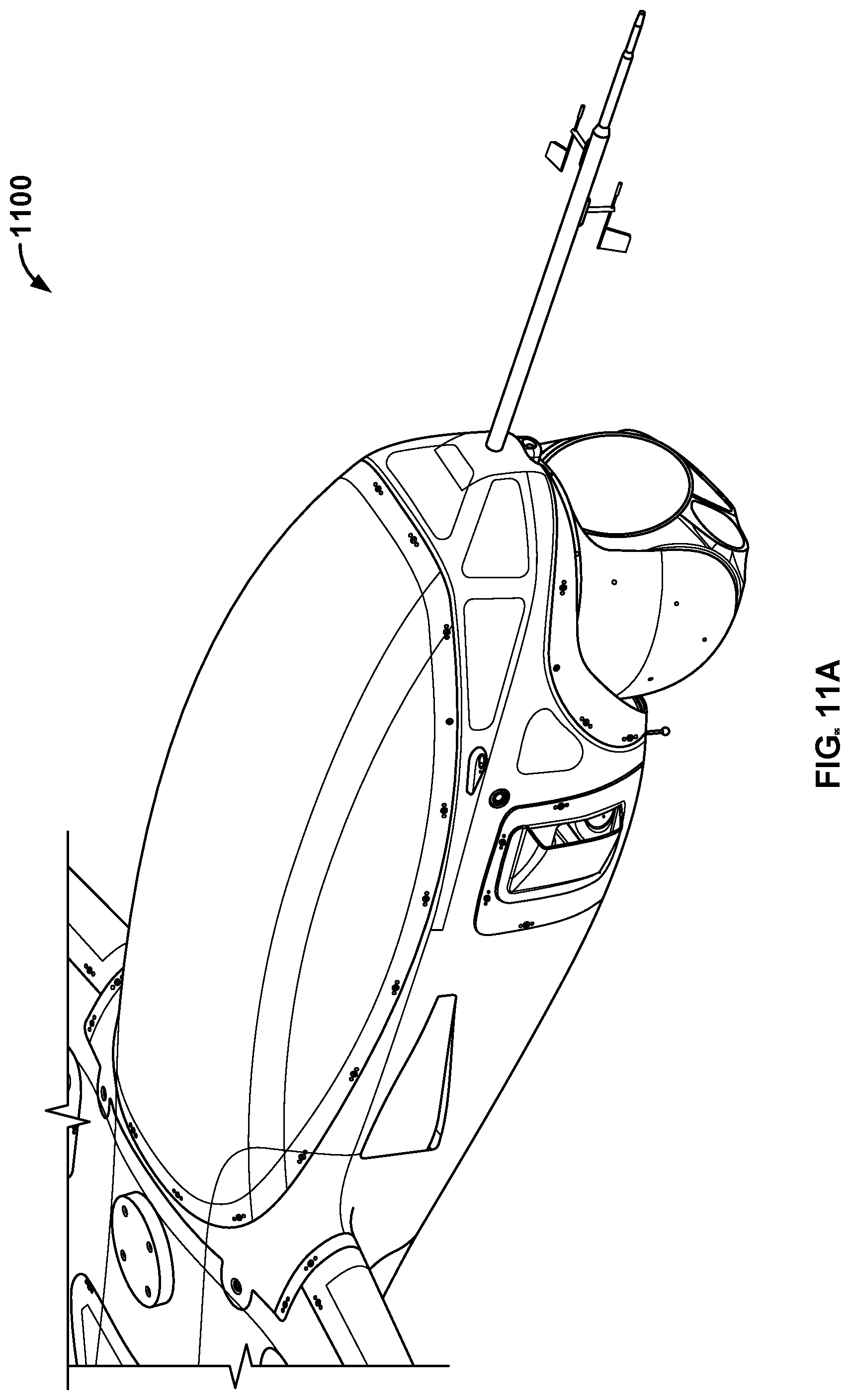 Patent US12365457 Figure 19 – Fuel venting for vertical take-off dual-engine aircraft