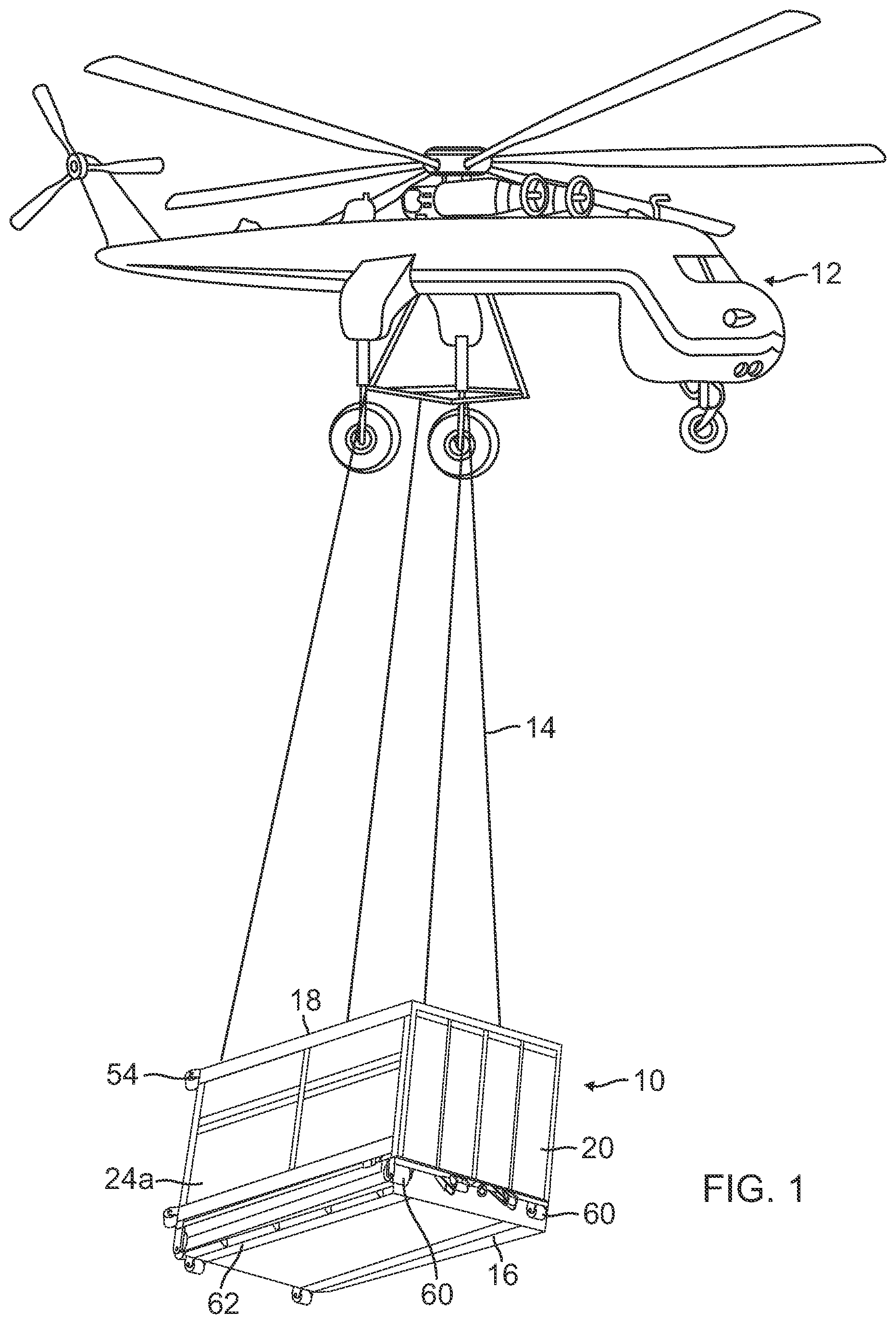 Patent US12365459 — Transportable dip tank — Figure 1