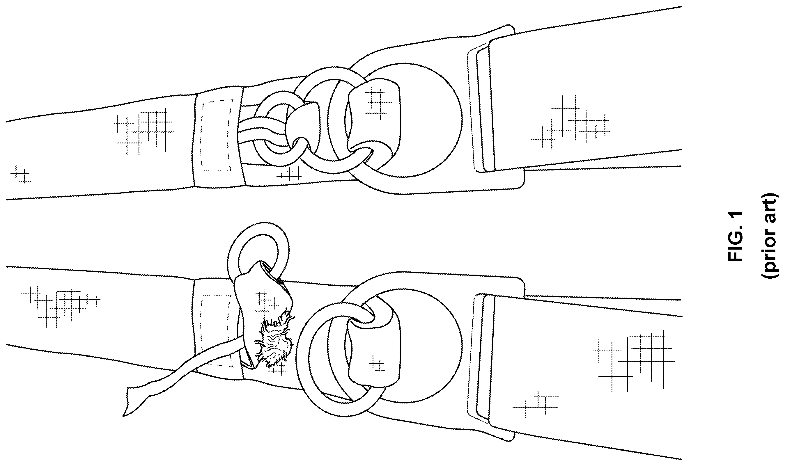 Patent US12365467 — Ring release systems and methods utilizing a removable pin — Figure 1