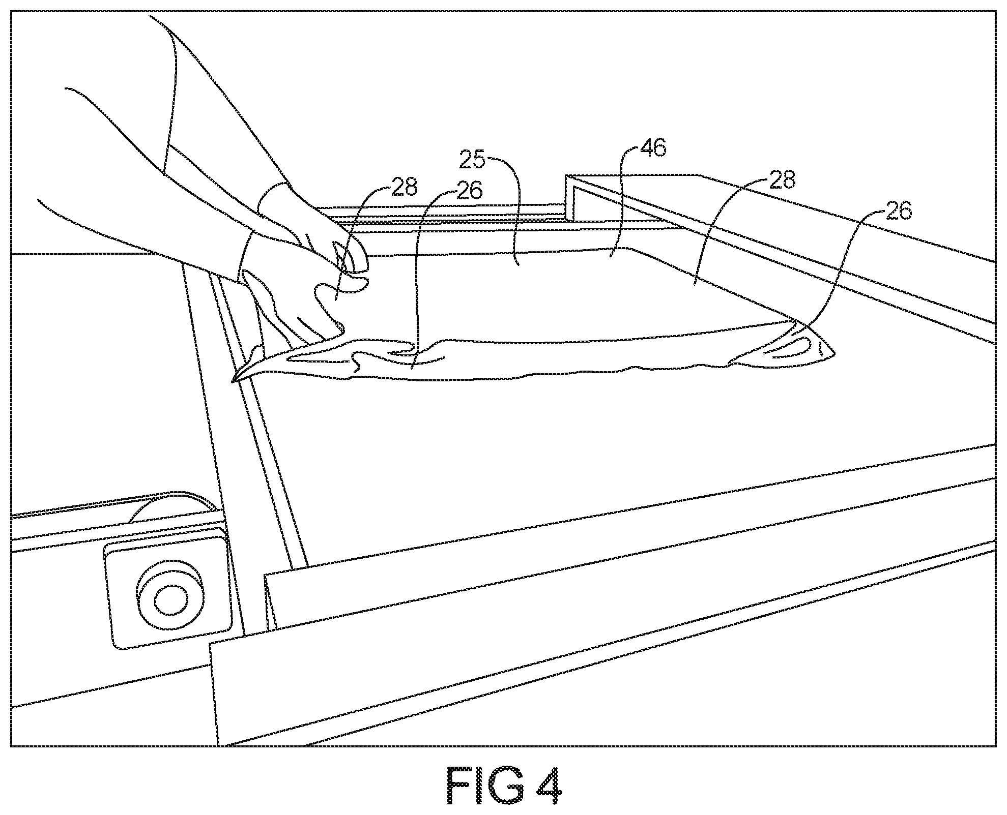 Patent US12365529 Figure 4 – Repulpable container