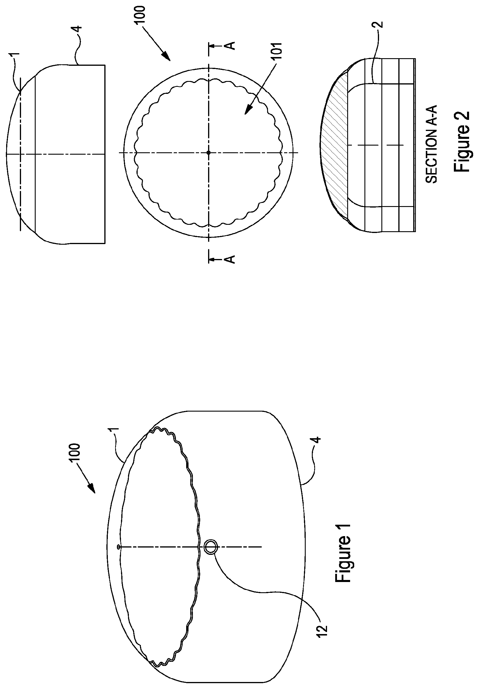 Patent US12365532 — Inflatable storage container — Figure 1
