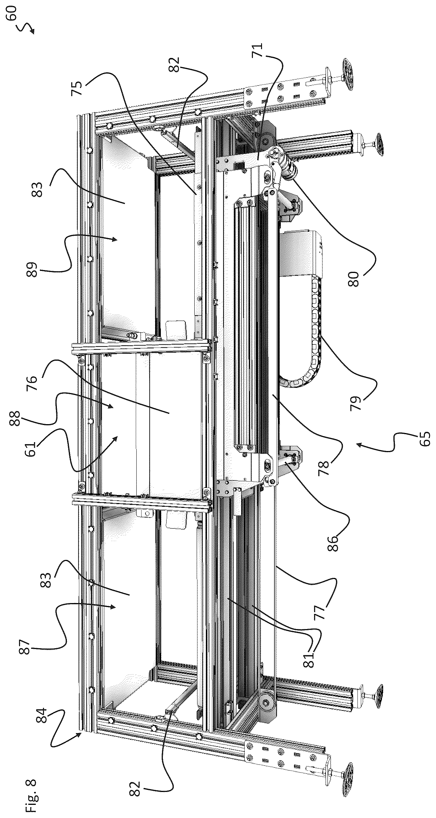 Patent US12365538 Figure 7 – Automated storage and retrieval system comprising a relay module and a method of operating such a system