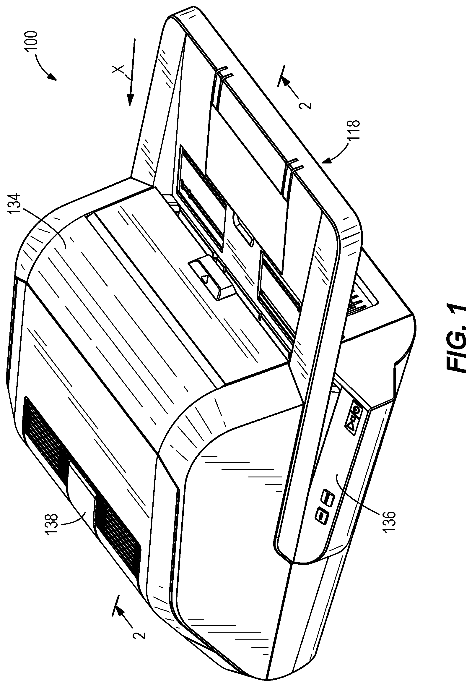 Patent US12365556 — Refillable laminating film cartridge system and refill thereof — Figure 1