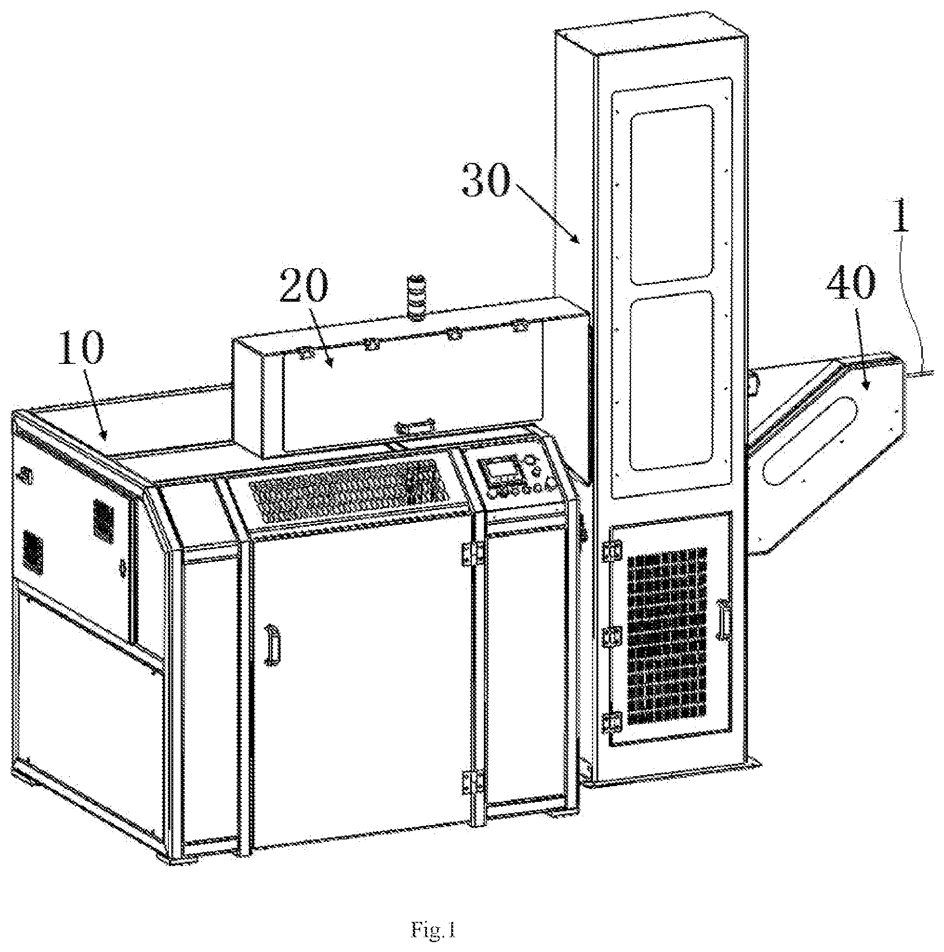 Patent US12365562 — Cable supply system — Figure 1