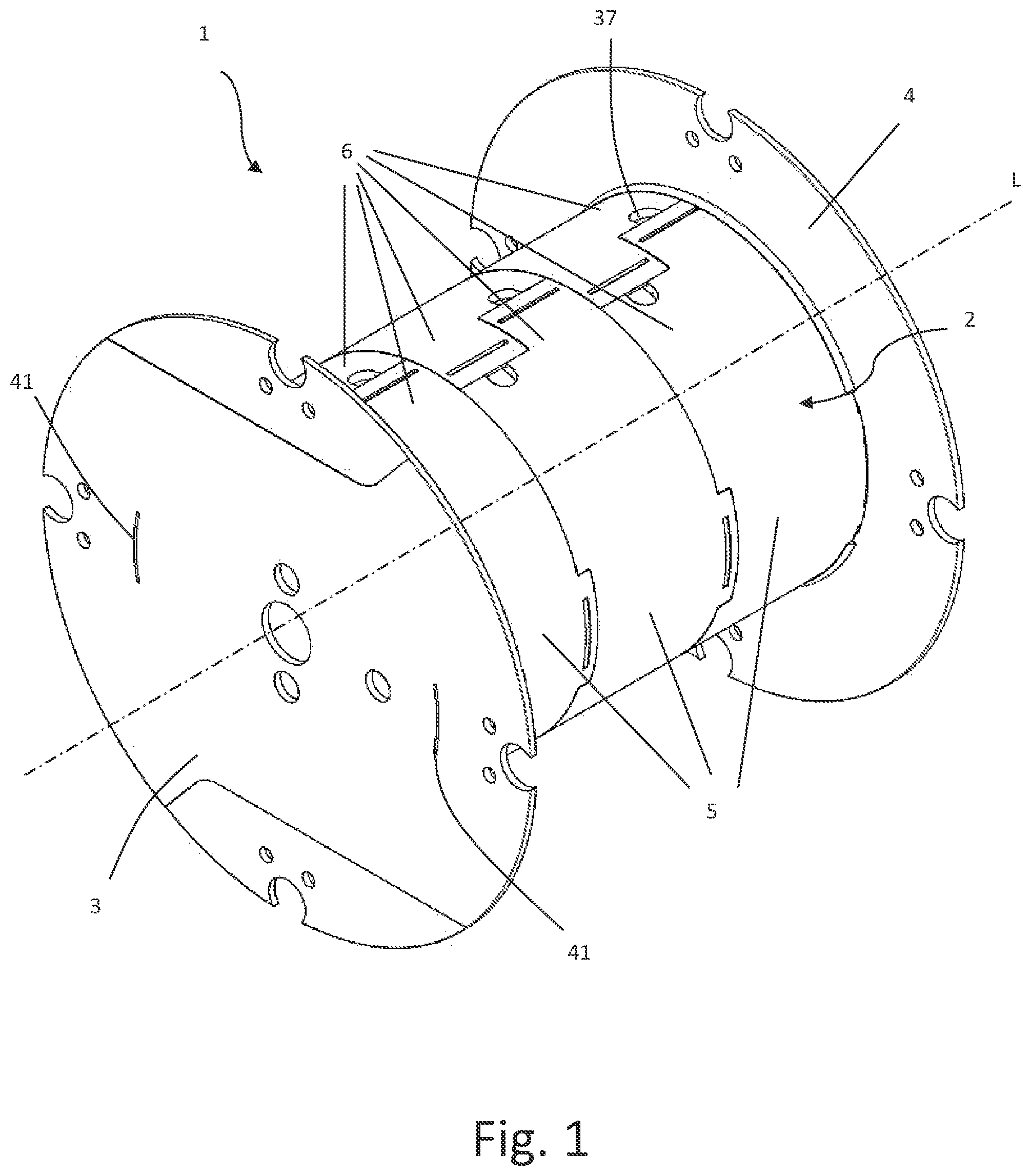 Patent US12365563 — Cable reel — Figure 1